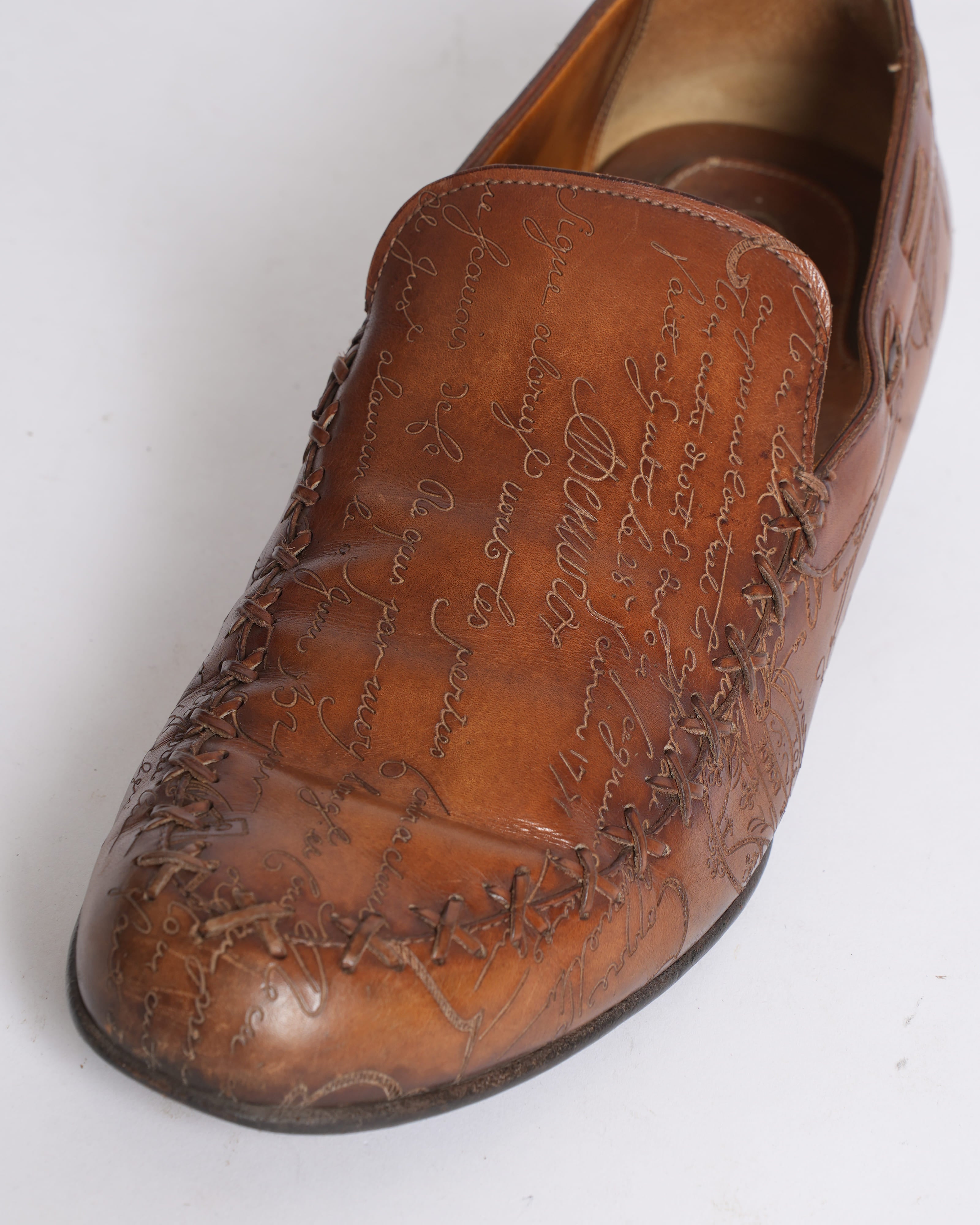 Berluti Men's Loafers In Brown