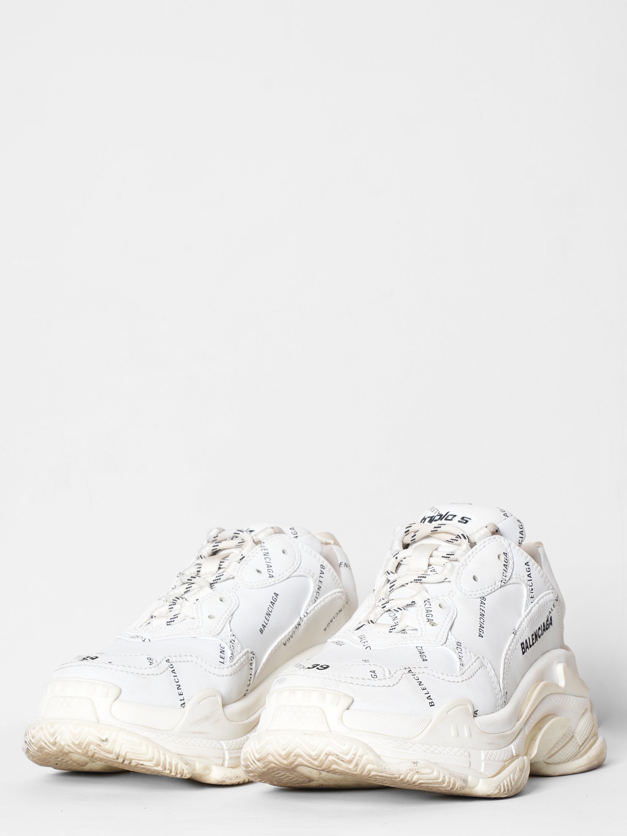 Balenciaga Triple S Allover Logo Sneakers