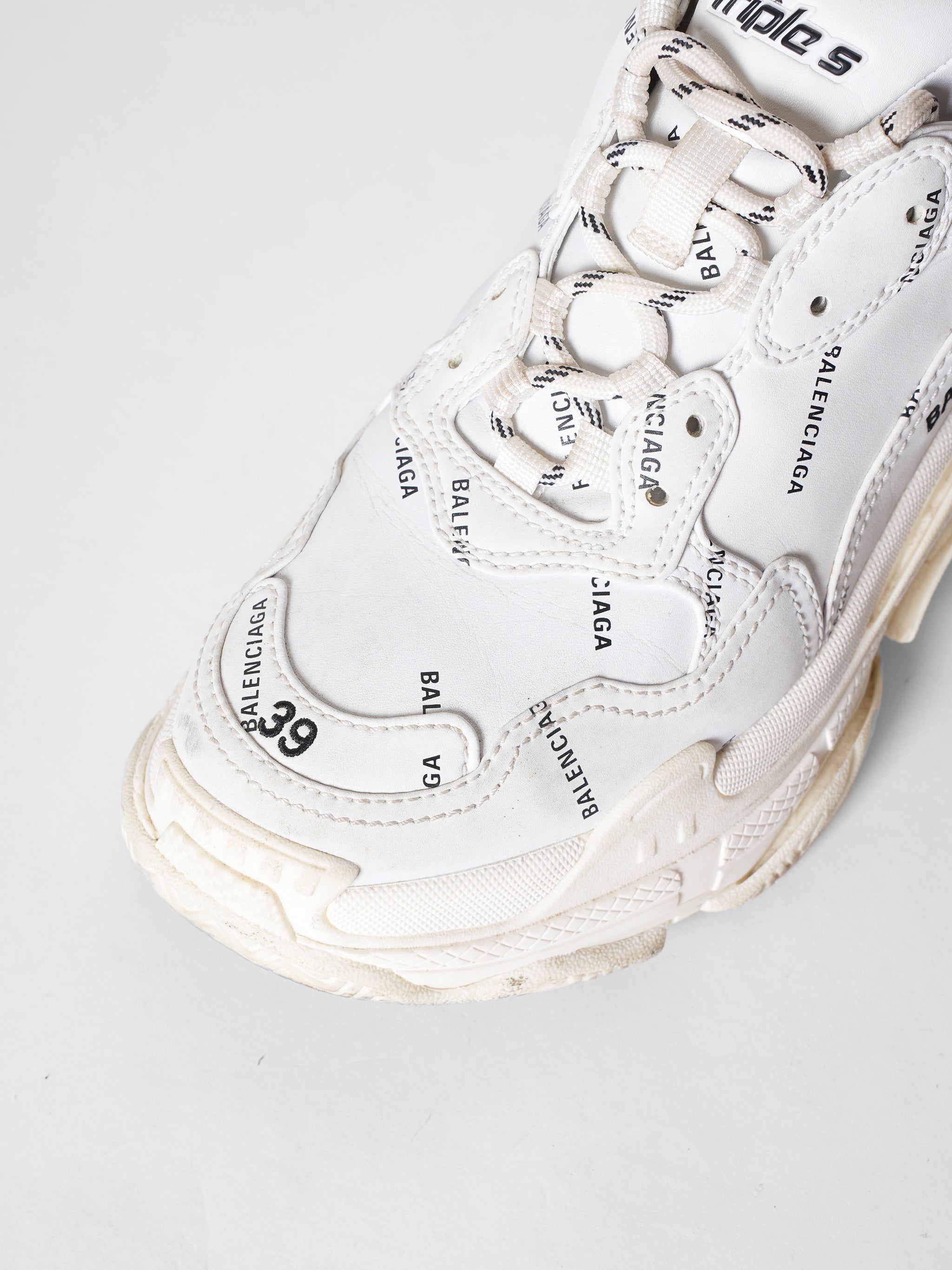 Balenciaga Triple S Allover Logo Sneakers