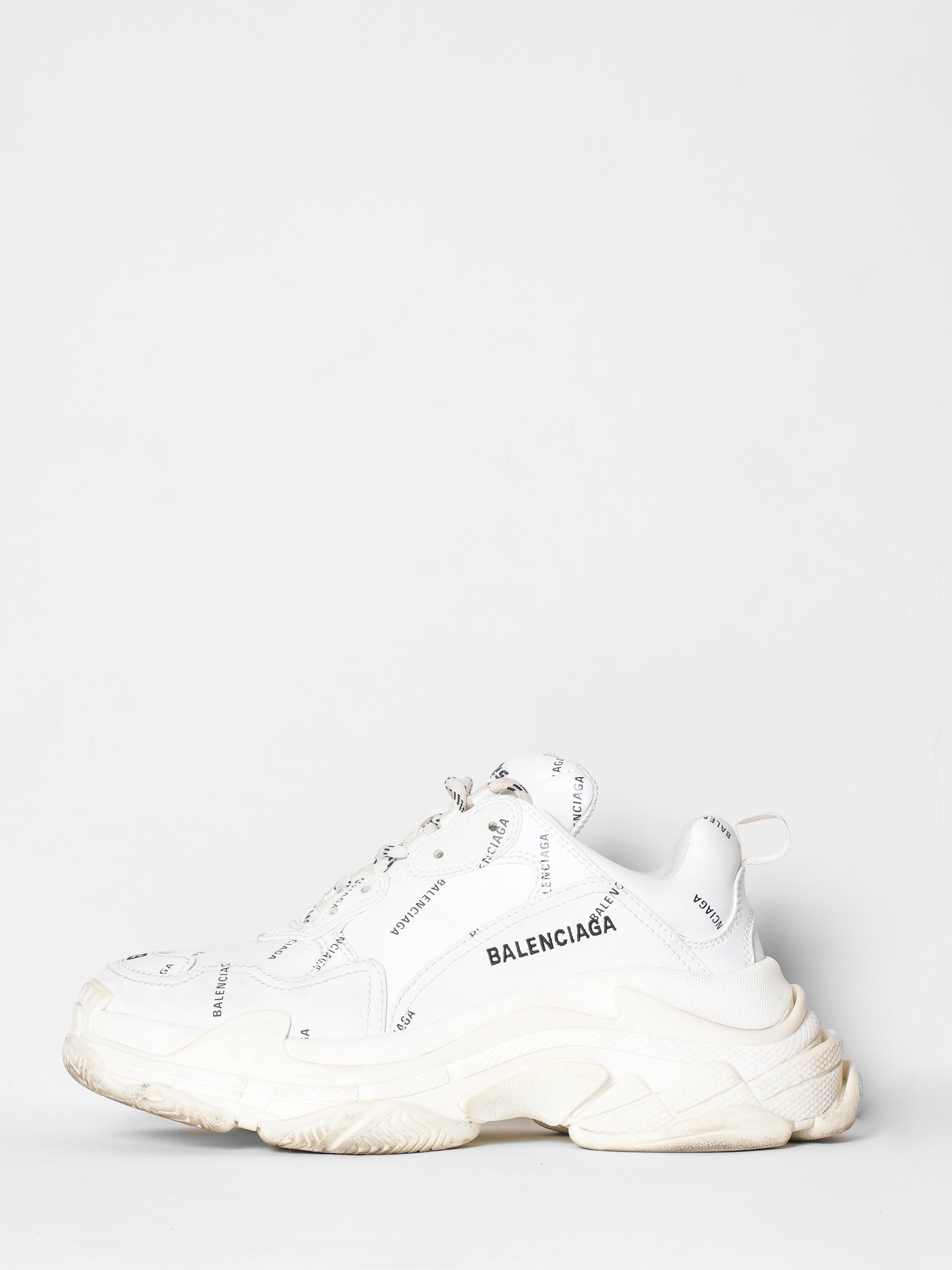Balenciaga Triple S Allover Logo Sneakers