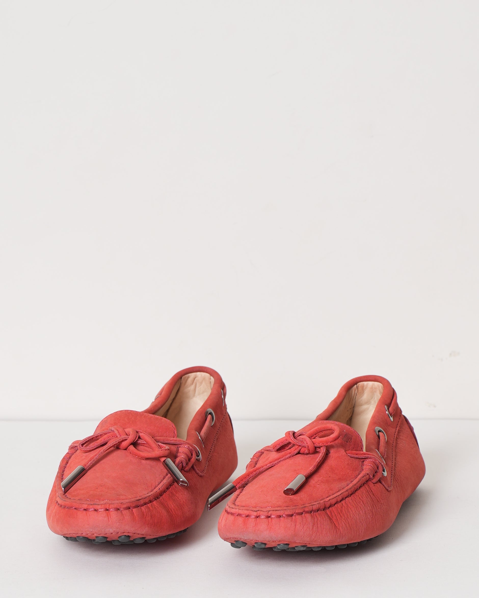 $345 Size 10 Women's sold TOD'S Suede Leather Driving Loafers Shoes