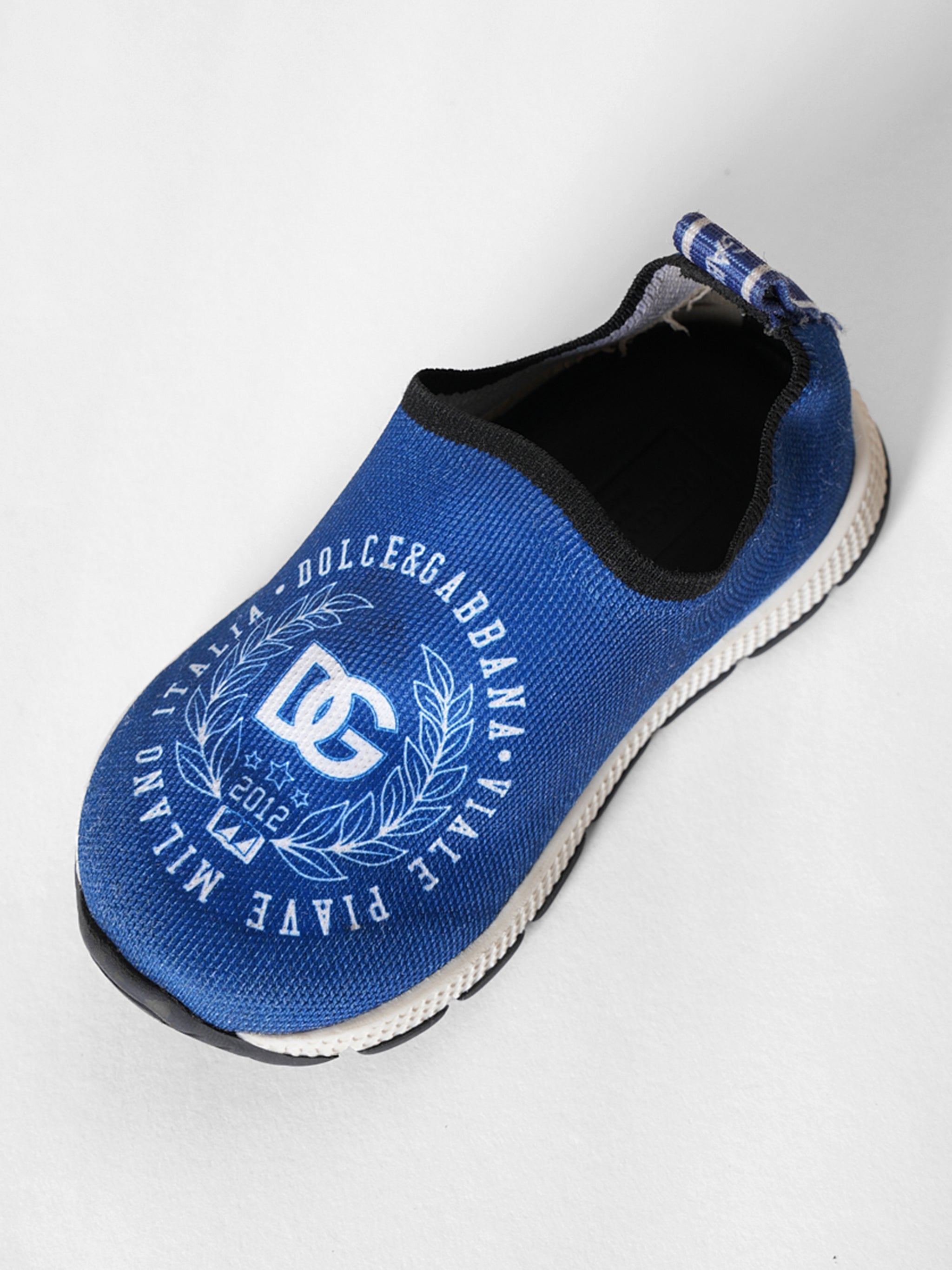 Dolce & Gabbana Blue Hourel Sorrento Sneakers