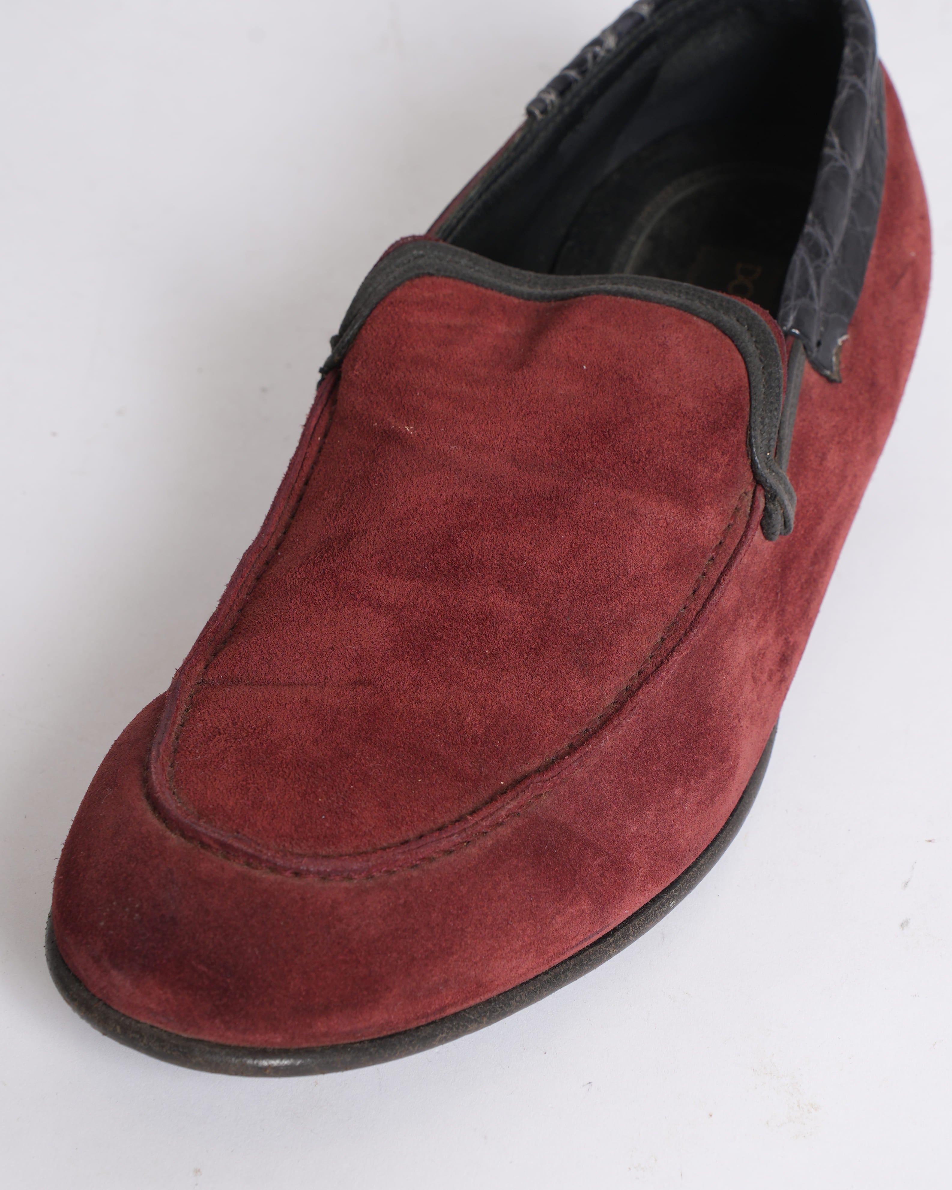 Dolce & Gabbana Men's Loafers in Red