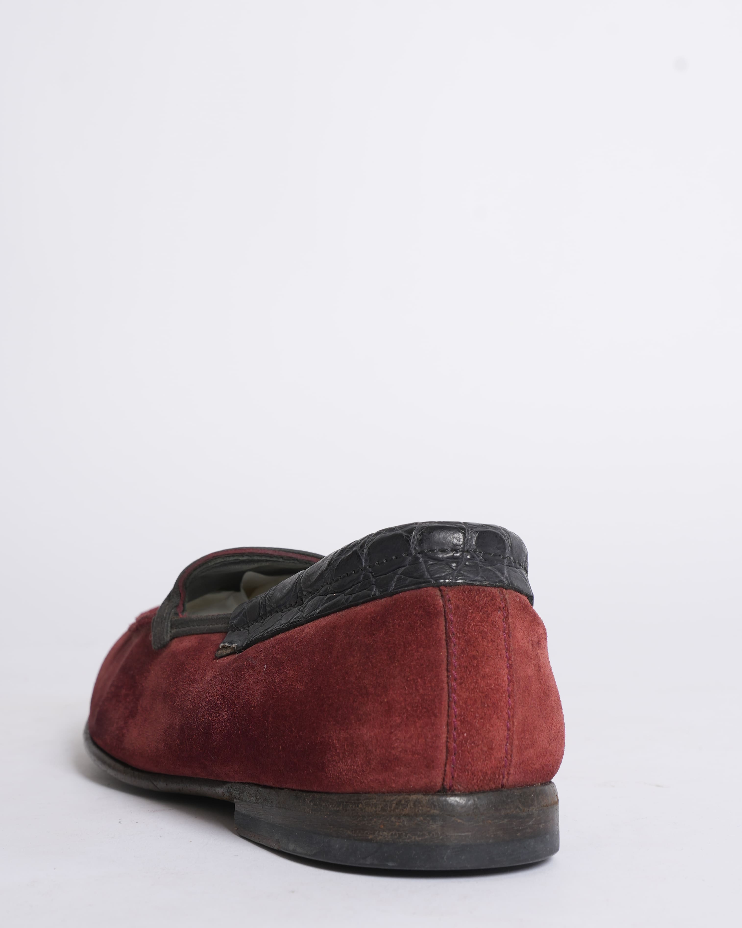 Dolce & Gabbana Men's Loafers in Red