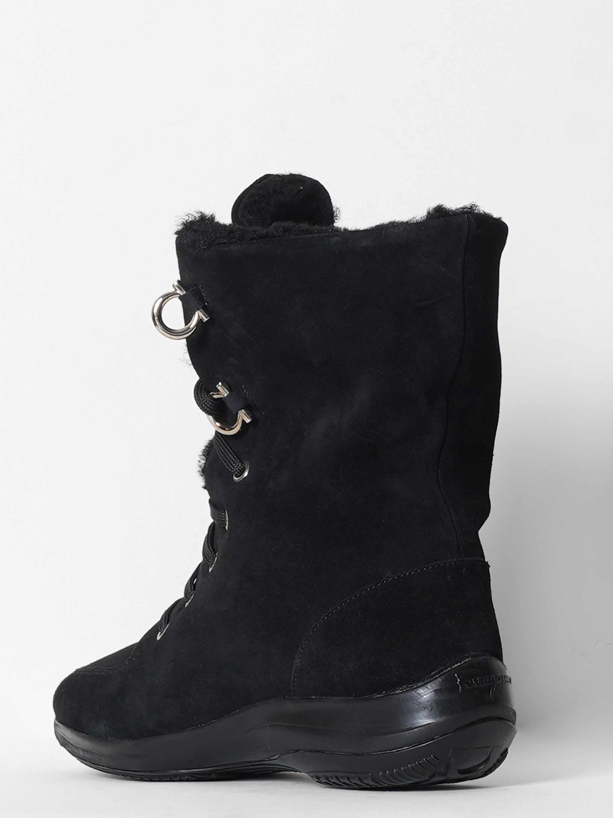 Salvatore Ferragamo Black Boots