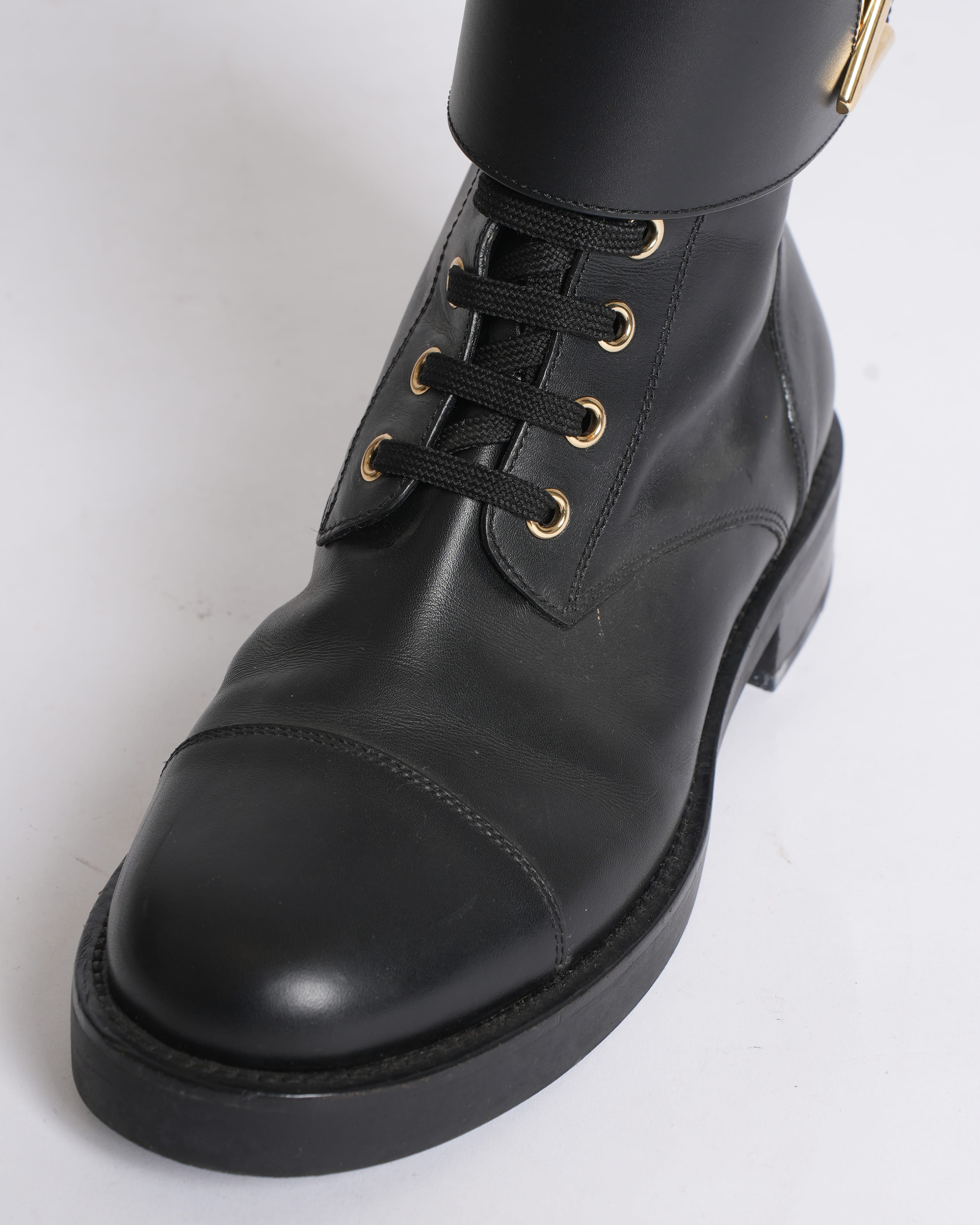 Louis Vuitton Flat Ranger Boots