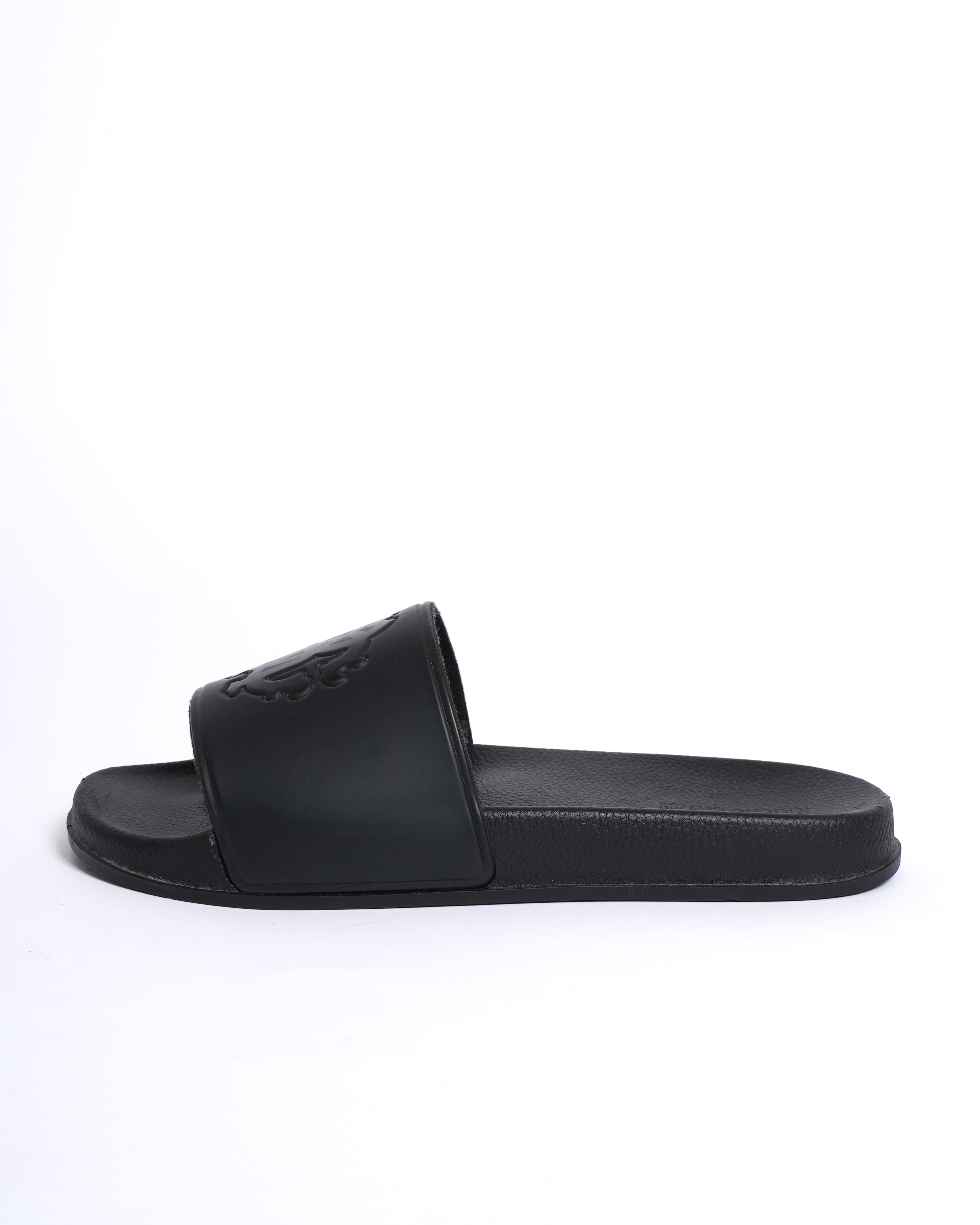 Roberto Cavalli Nero Men’s Slides in Black