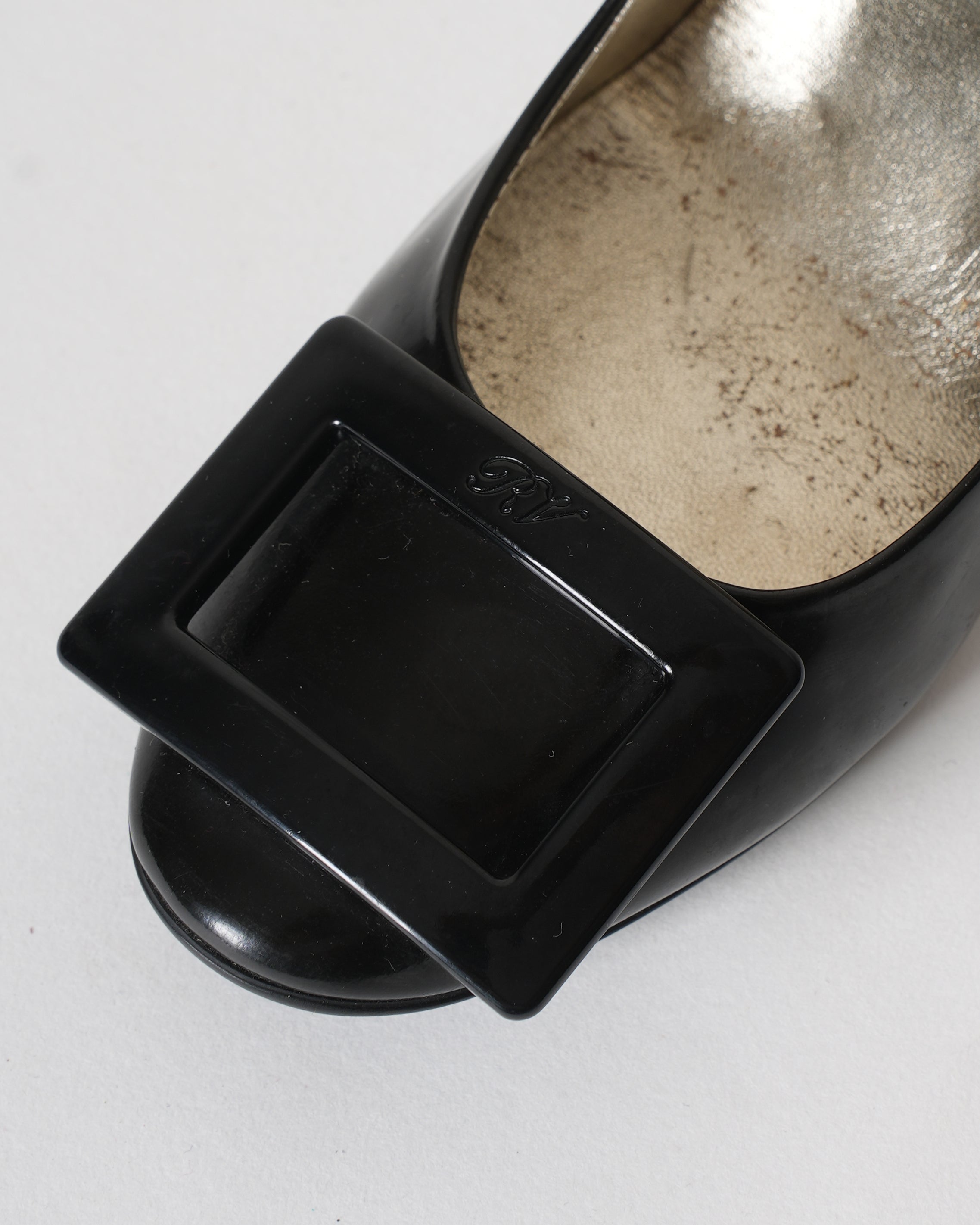 Roger Vivier Women's Patent Leather Heels Pumps Shoes