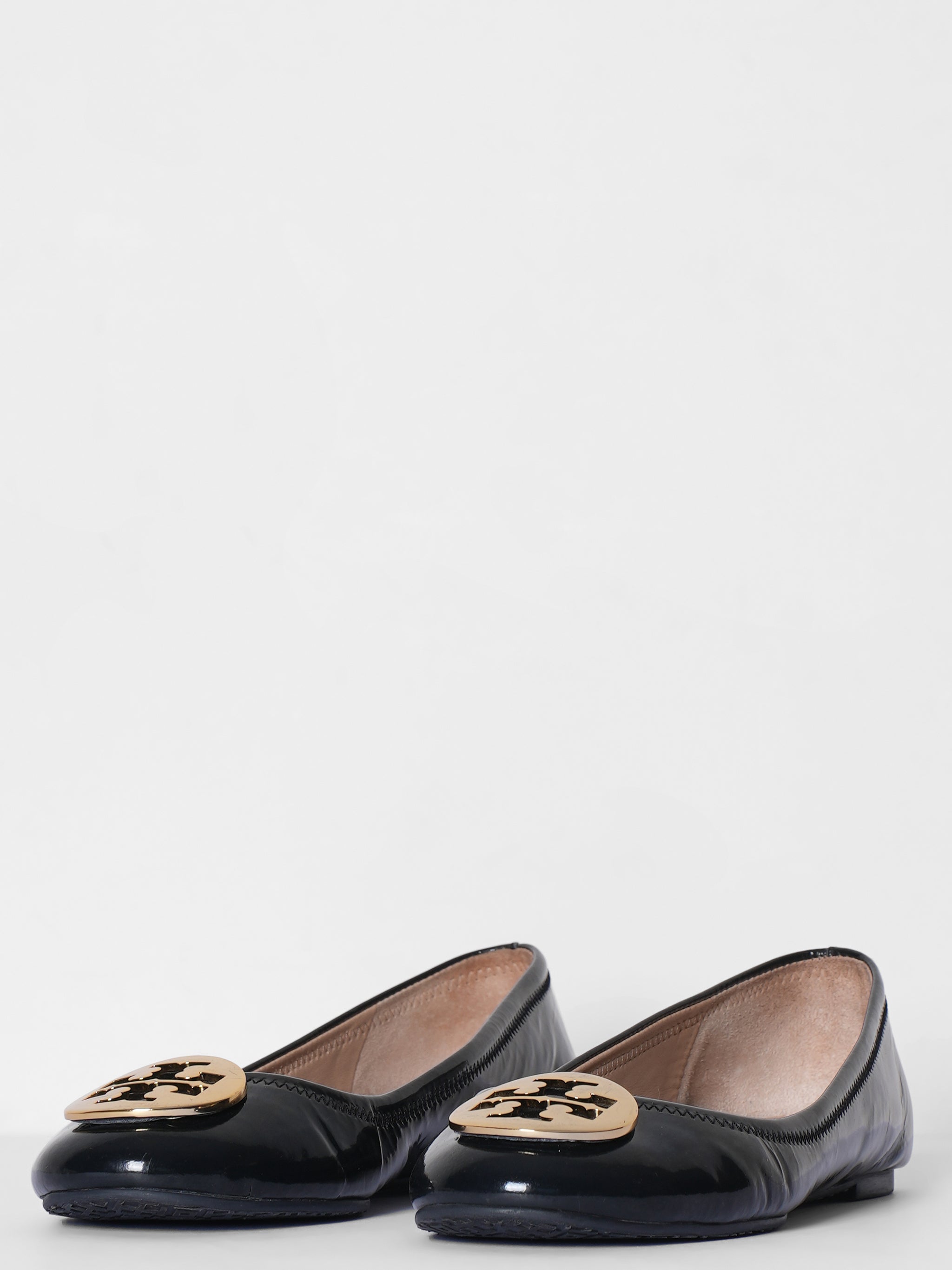 Tory Burch Black Flats