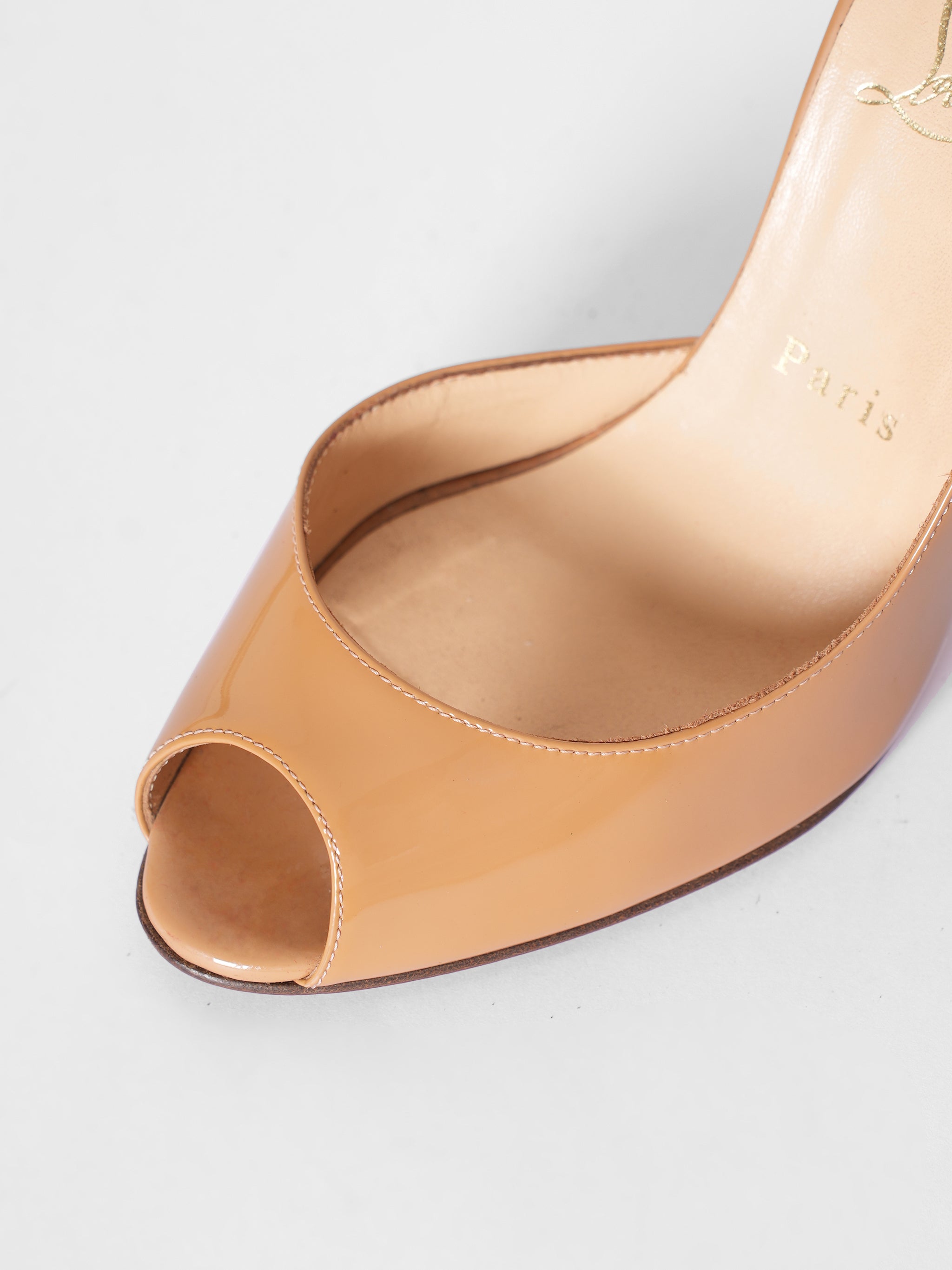Christian Louboutin Nude Stilettos