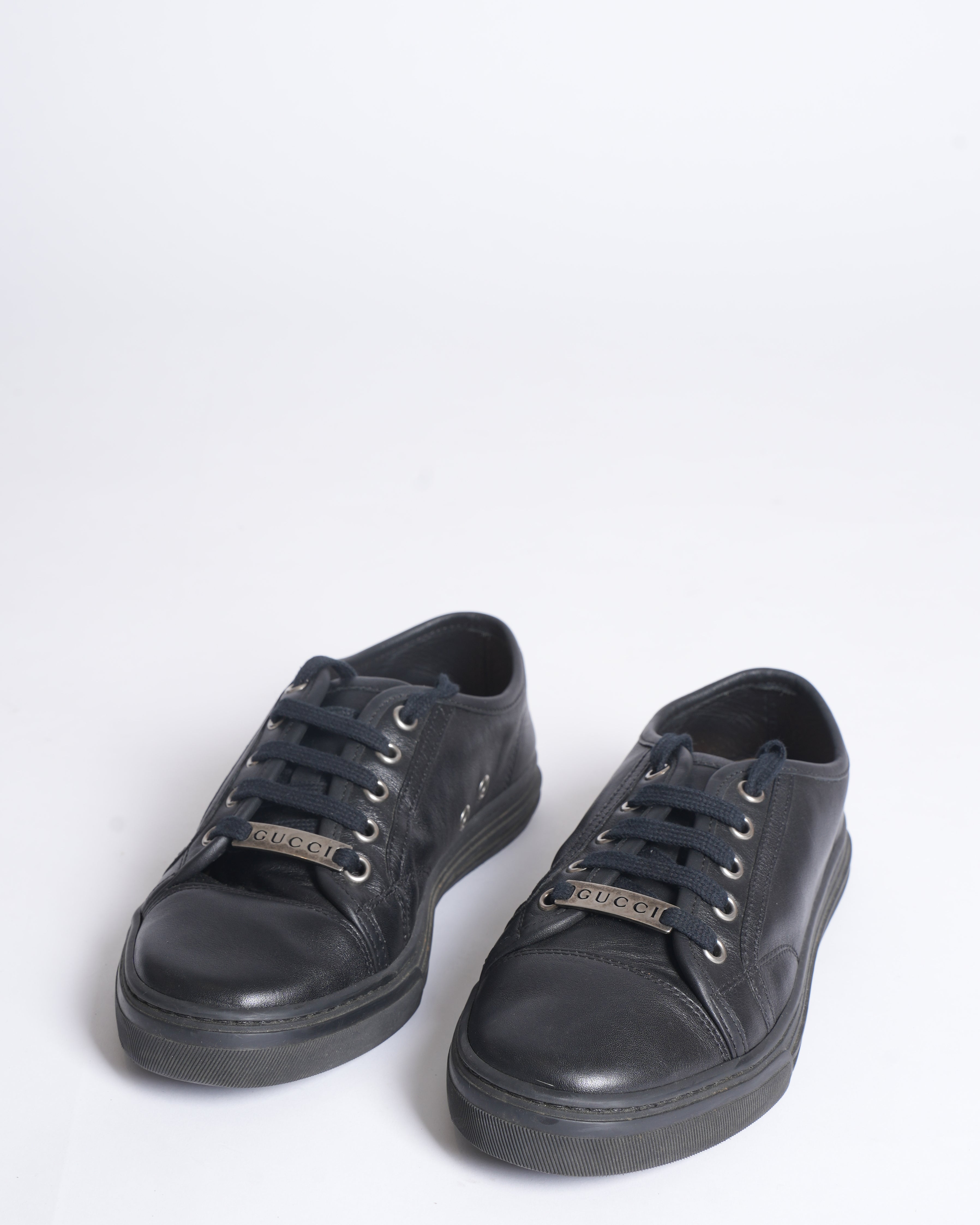 Gucci Nappa Leather Low Top Sneakers
