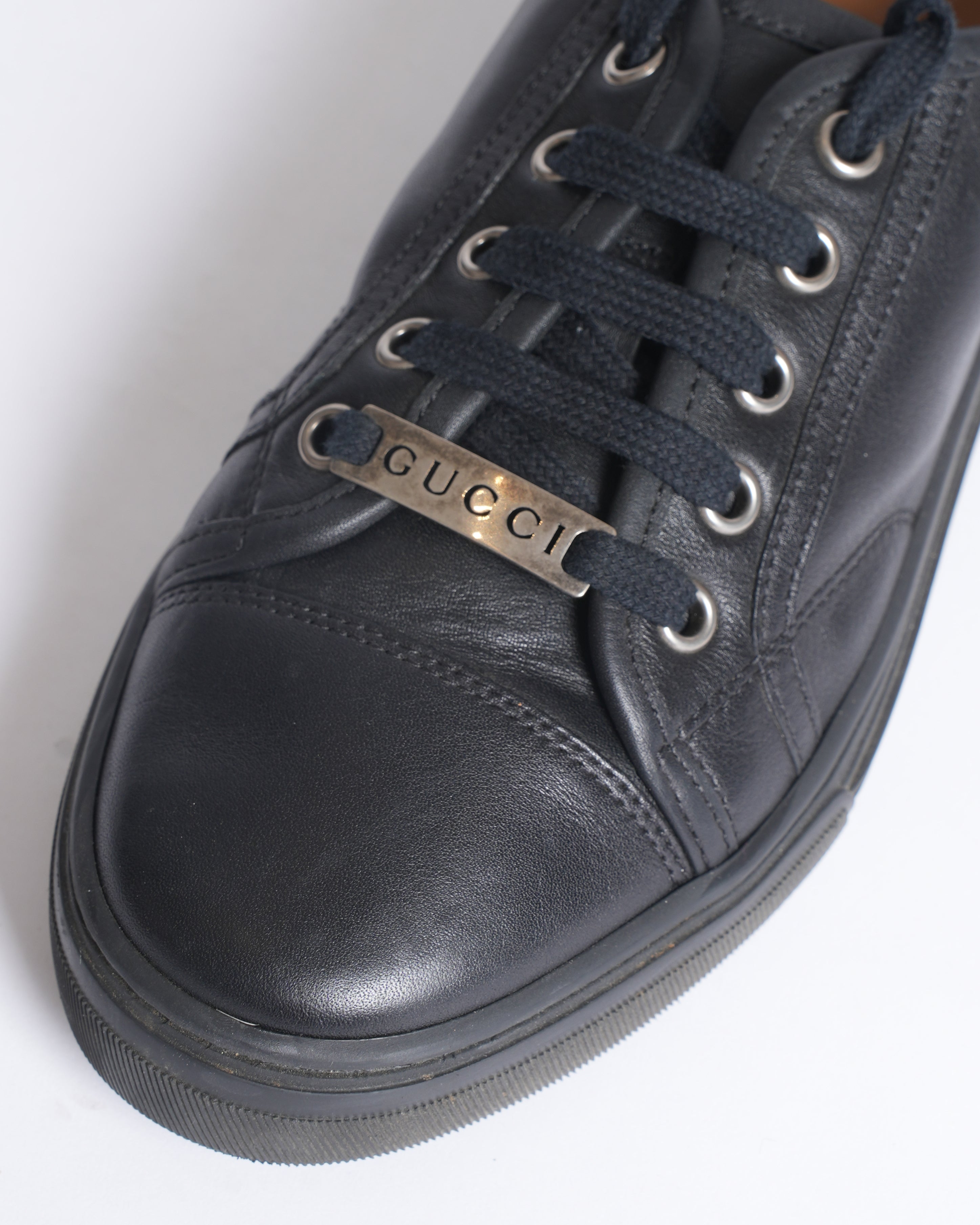 Gucci Nappa Leather Low Top Sneakers