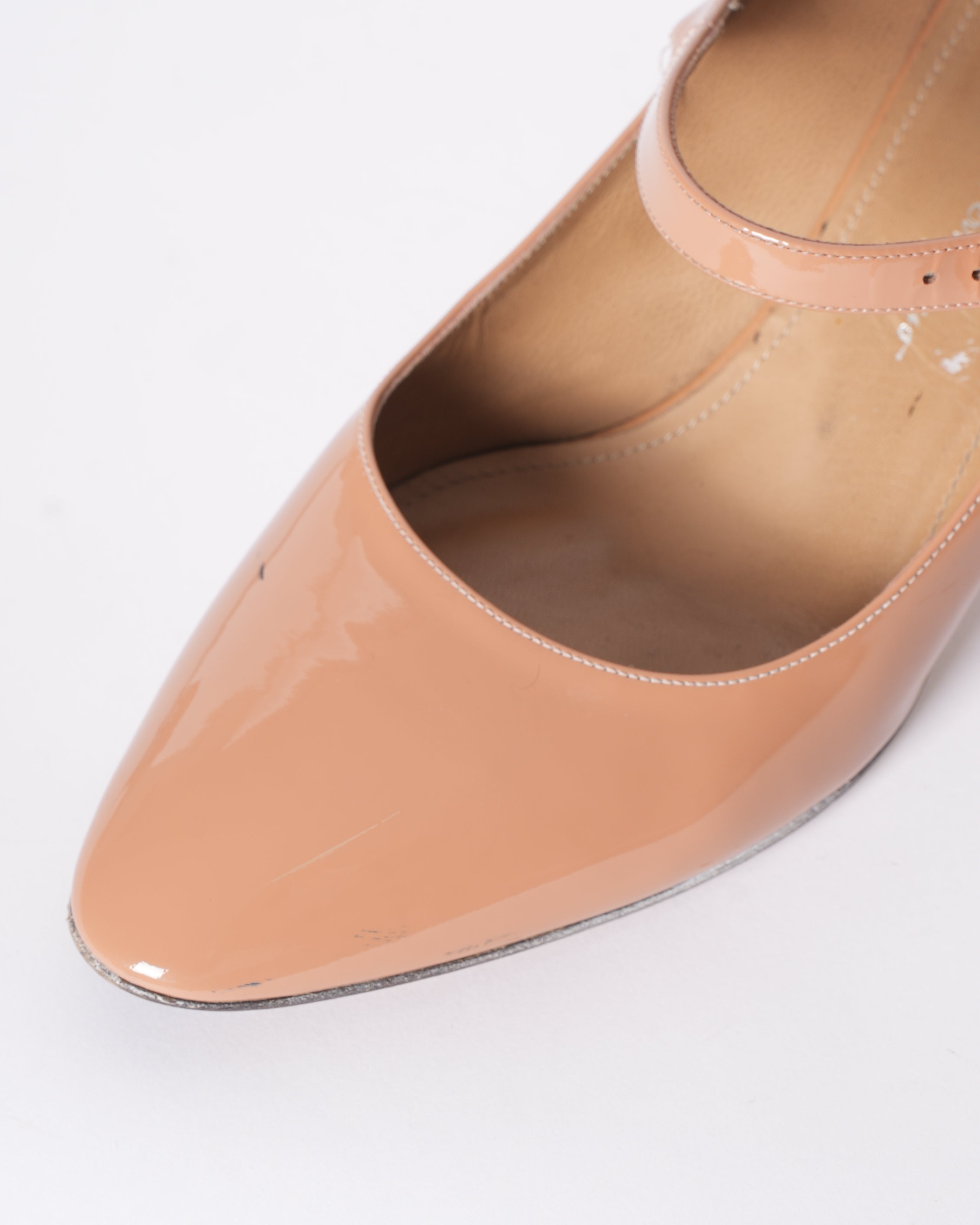Salvatore Ferragamo Ortensia Refracted Blush Heel