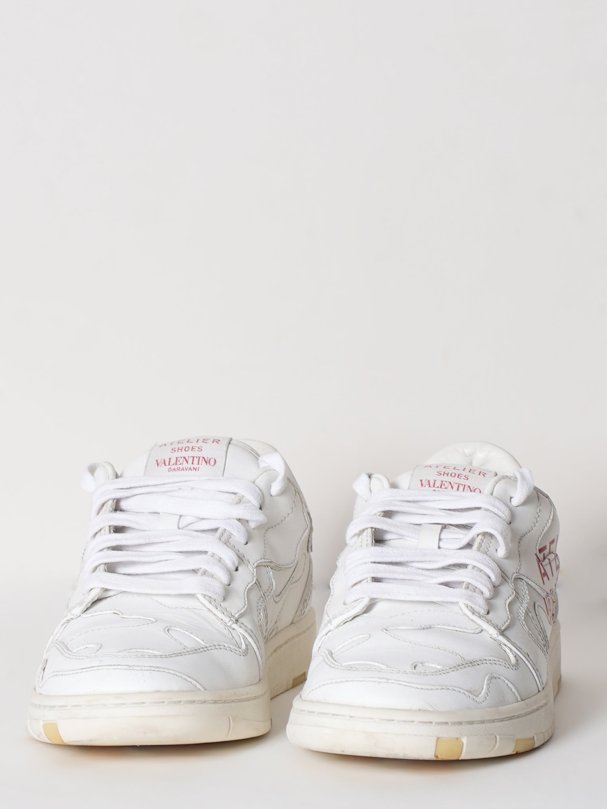 Valentino Garavani Atelier With Camouflage Leather Sneakers