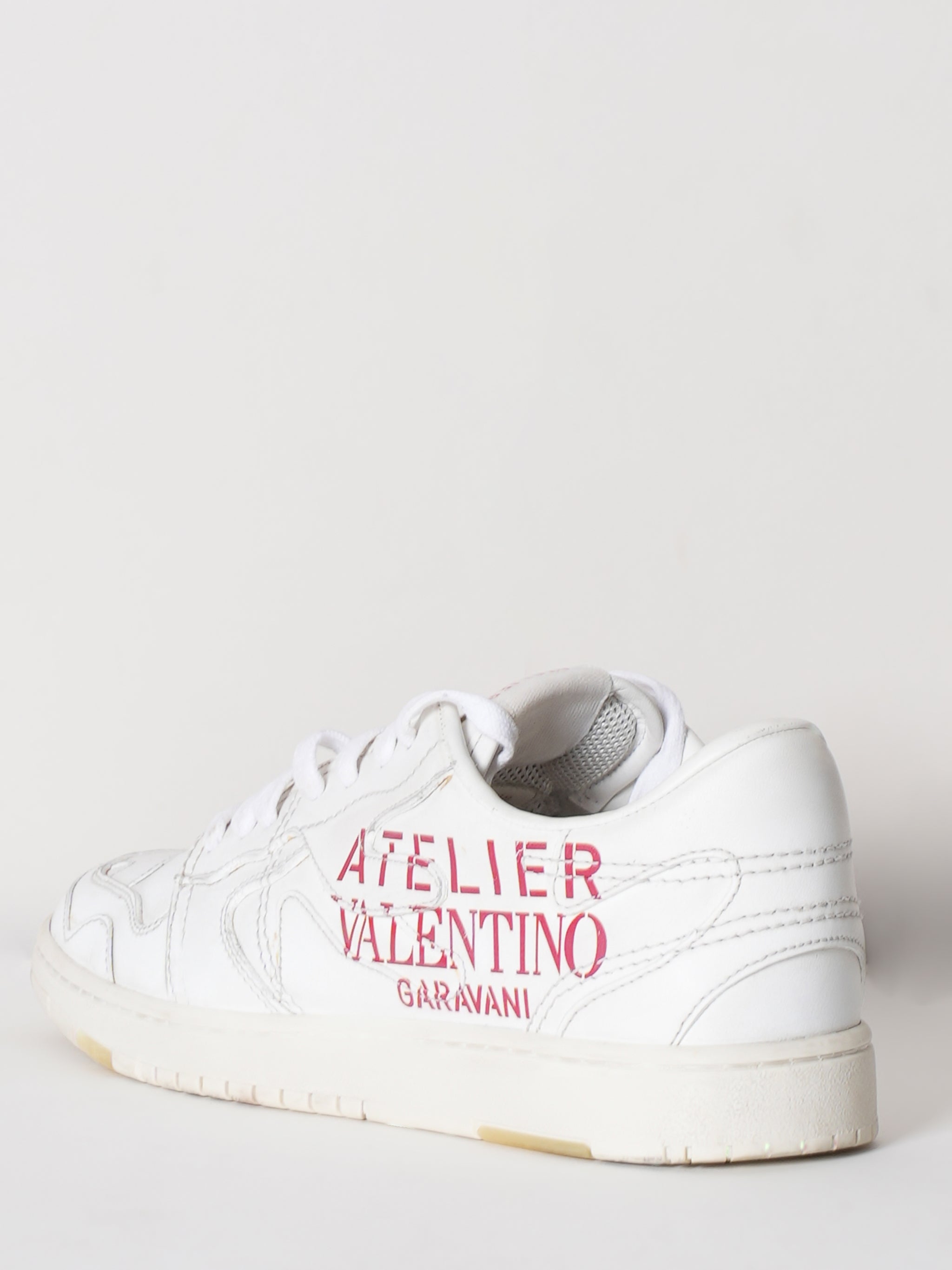 Valentino Garavani Atelier With Camouflage Leather Sneakers