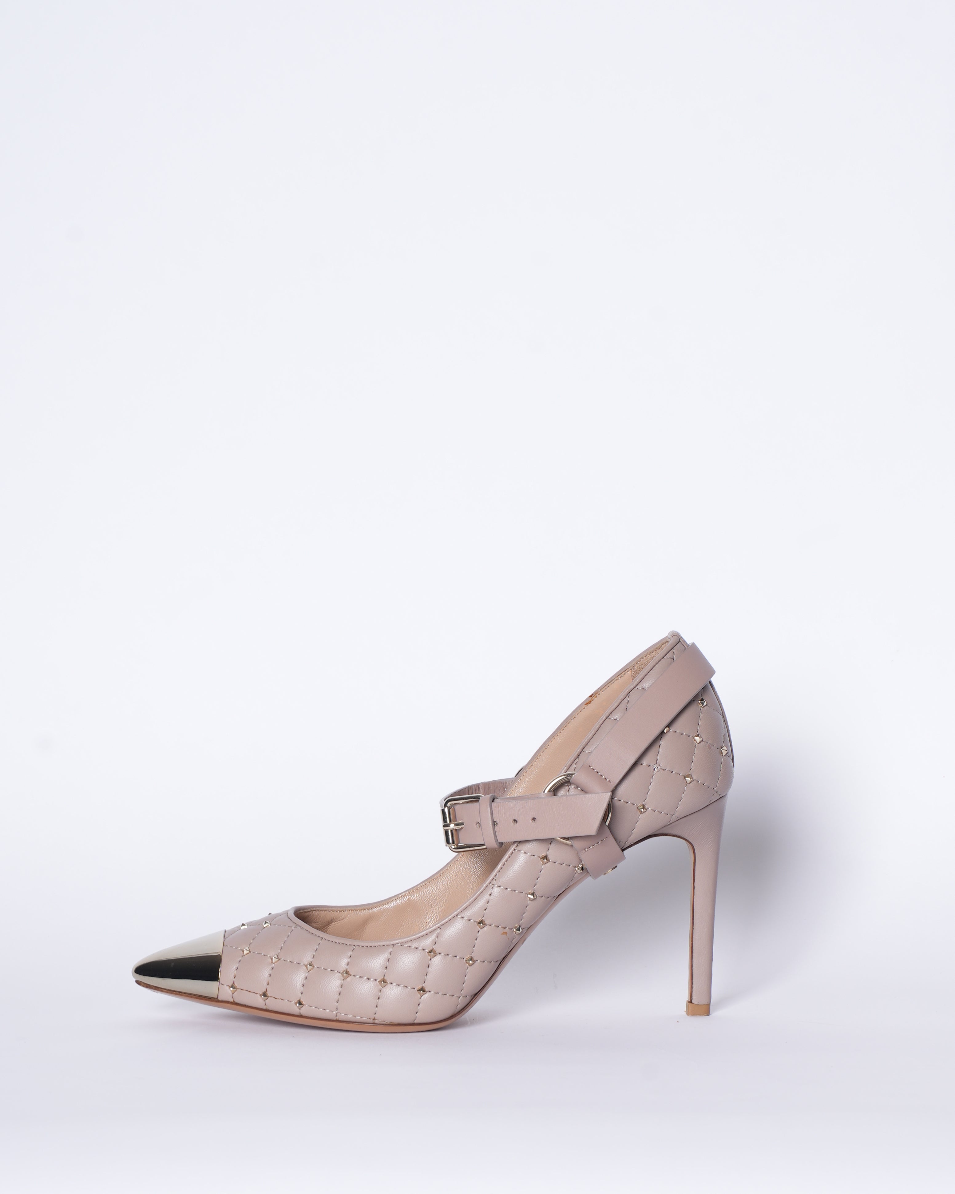 Valentino Mary Jane Beige Heel