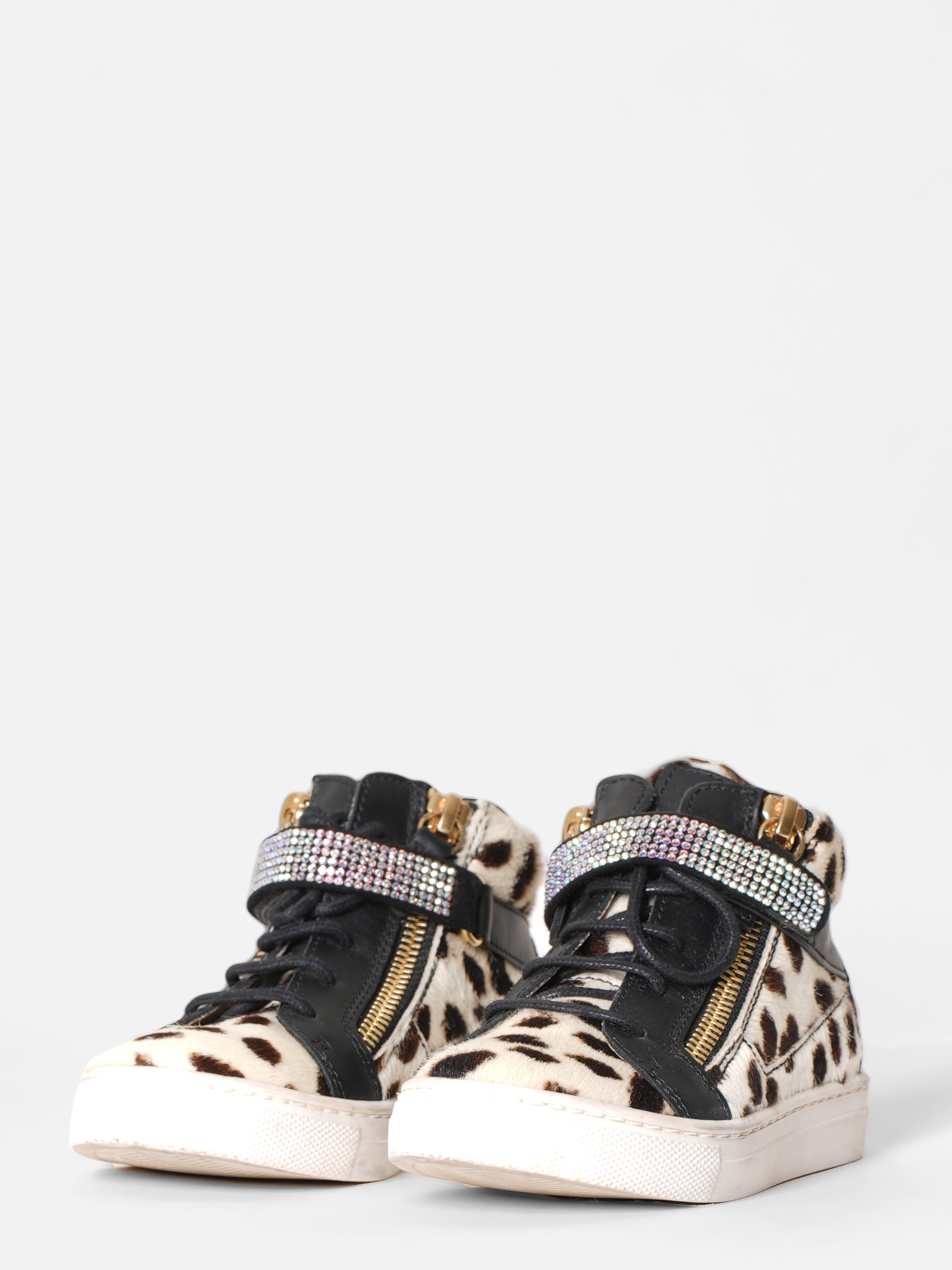 NIB Gorgeous Kid Girls Giuseppe Zanotti Leopard