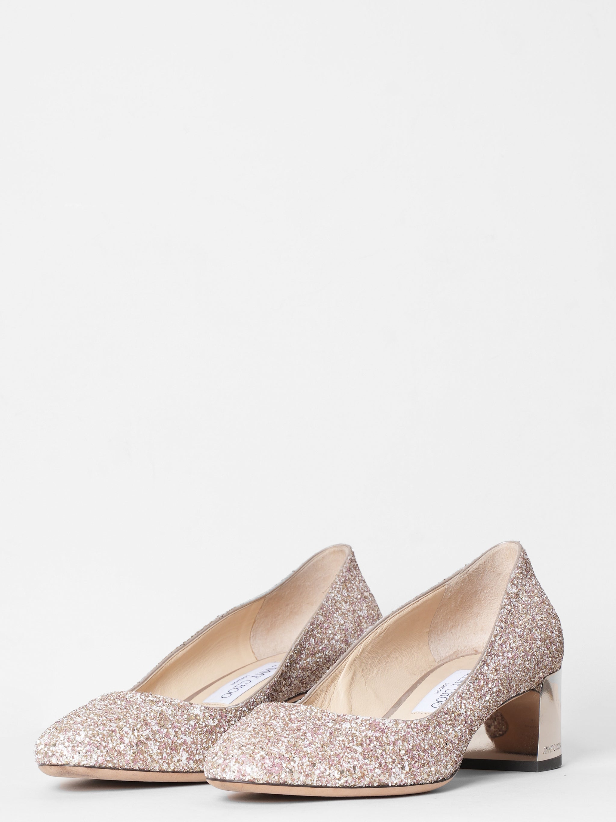 Jimmy Choo Glitter Heels