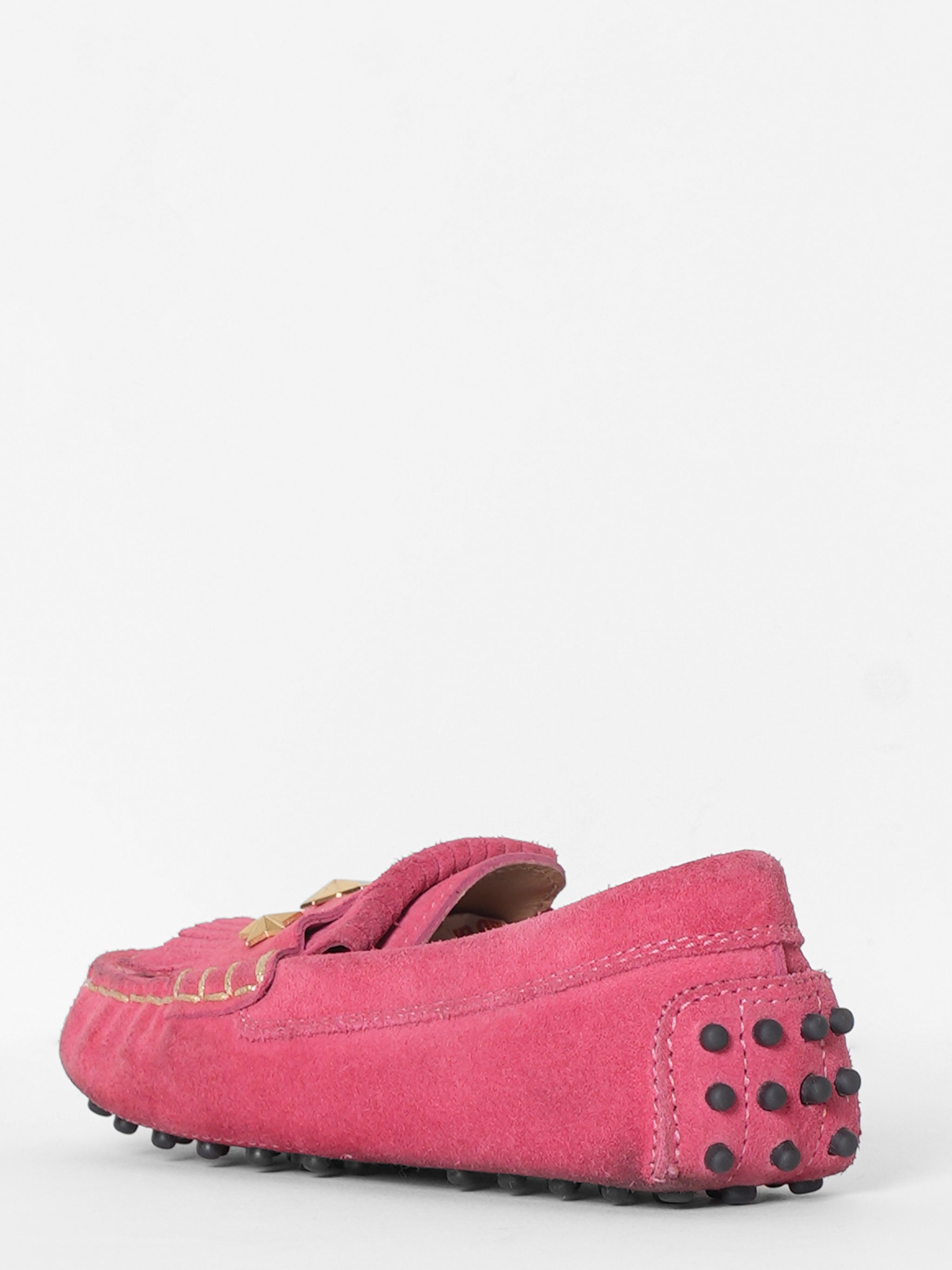 Junior Tod's Pink Loafers