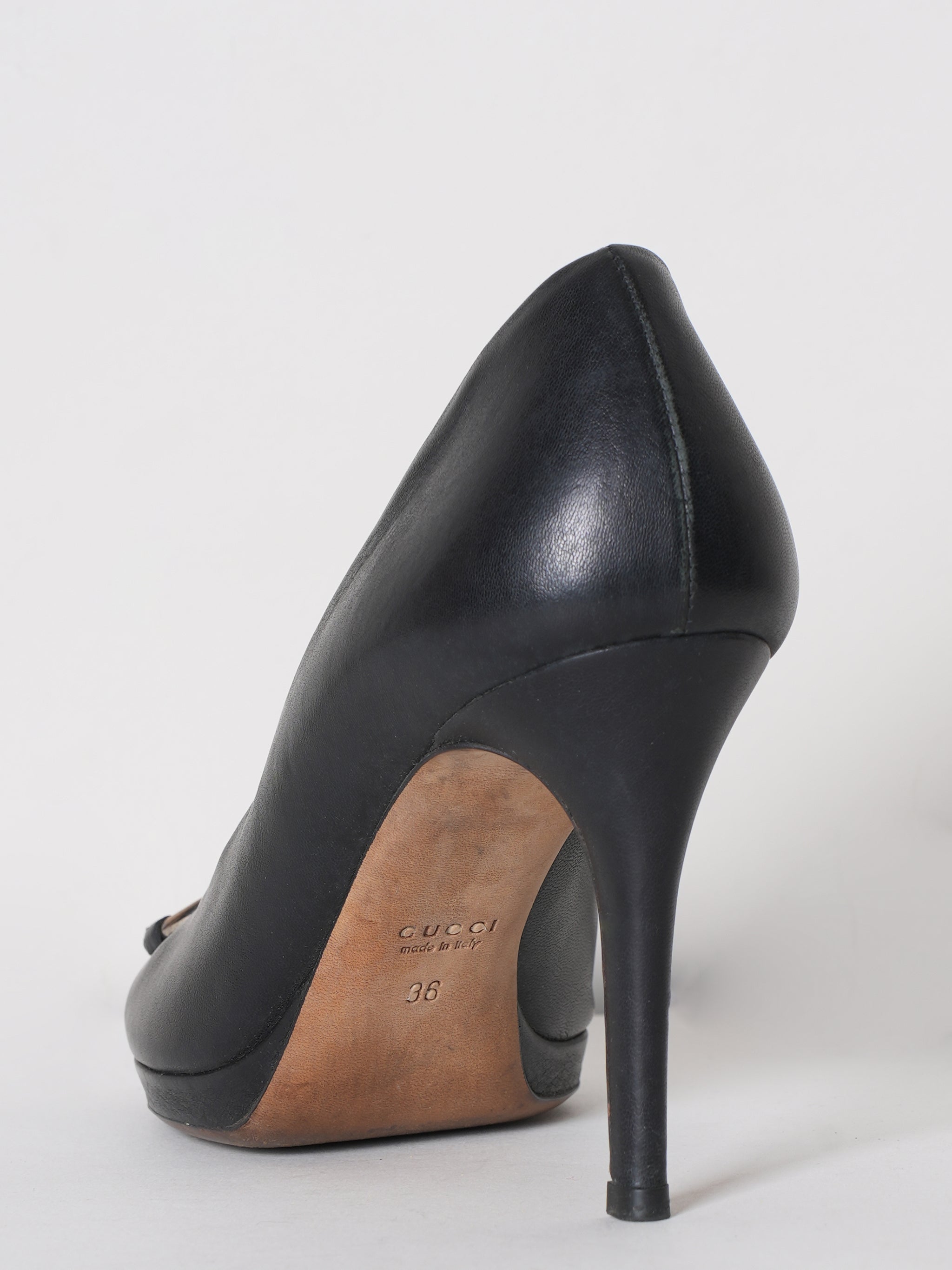 Gucci Horsebit peep toe Shoes
