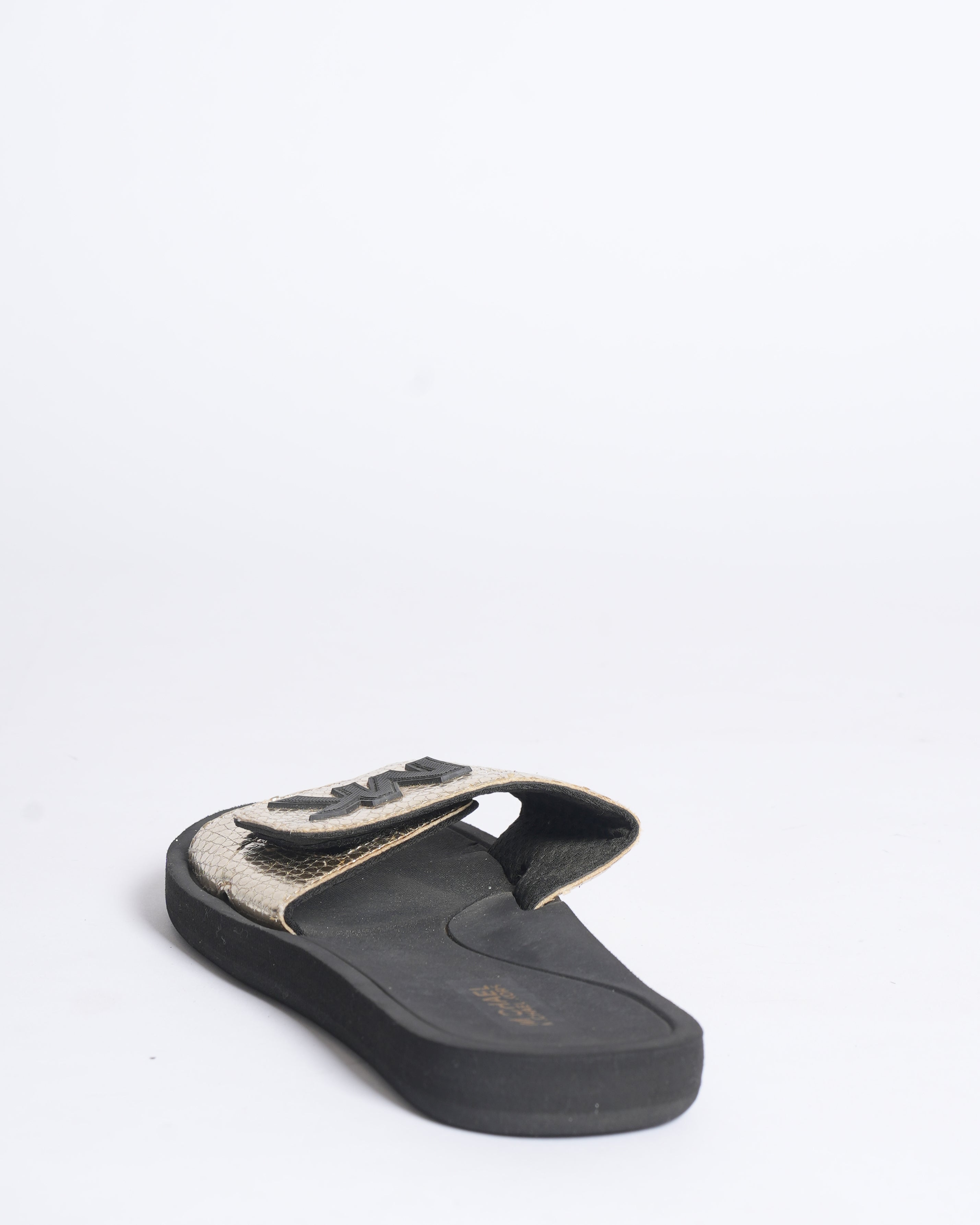 Michael Kors Rose Gold Palmer Slides