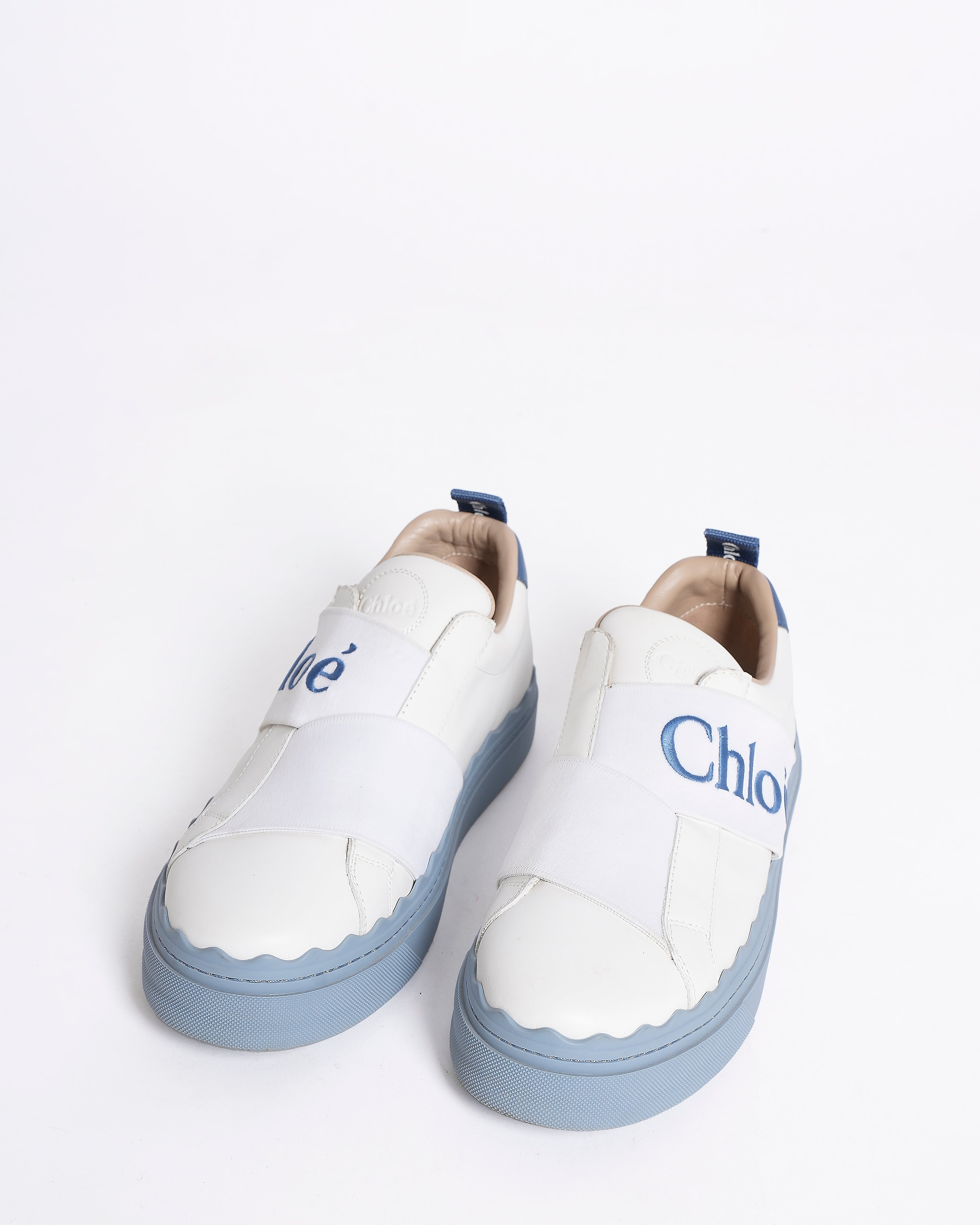 Chloe Lauren Logo Strap Shoes