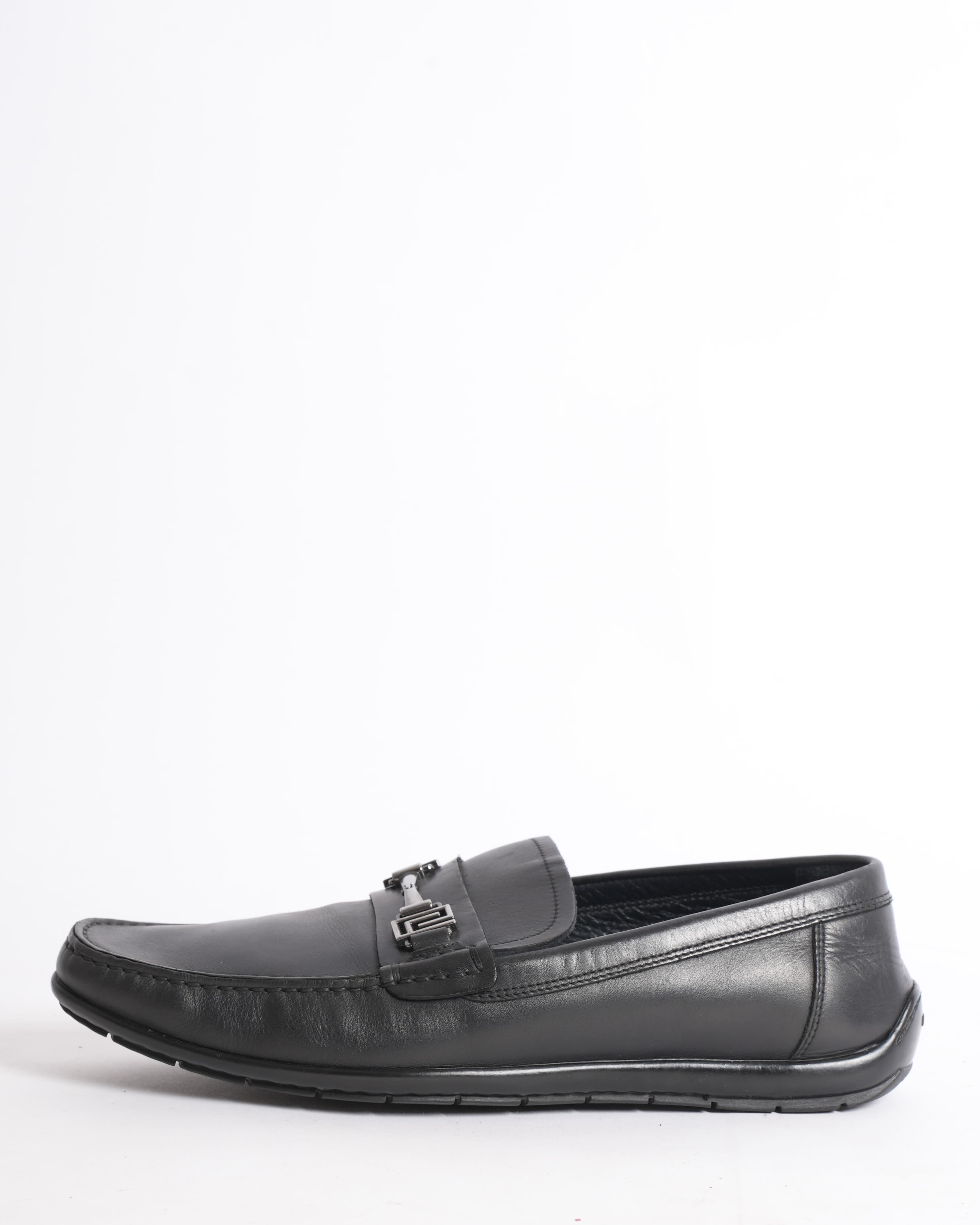 Versace Men's Loafers In Black