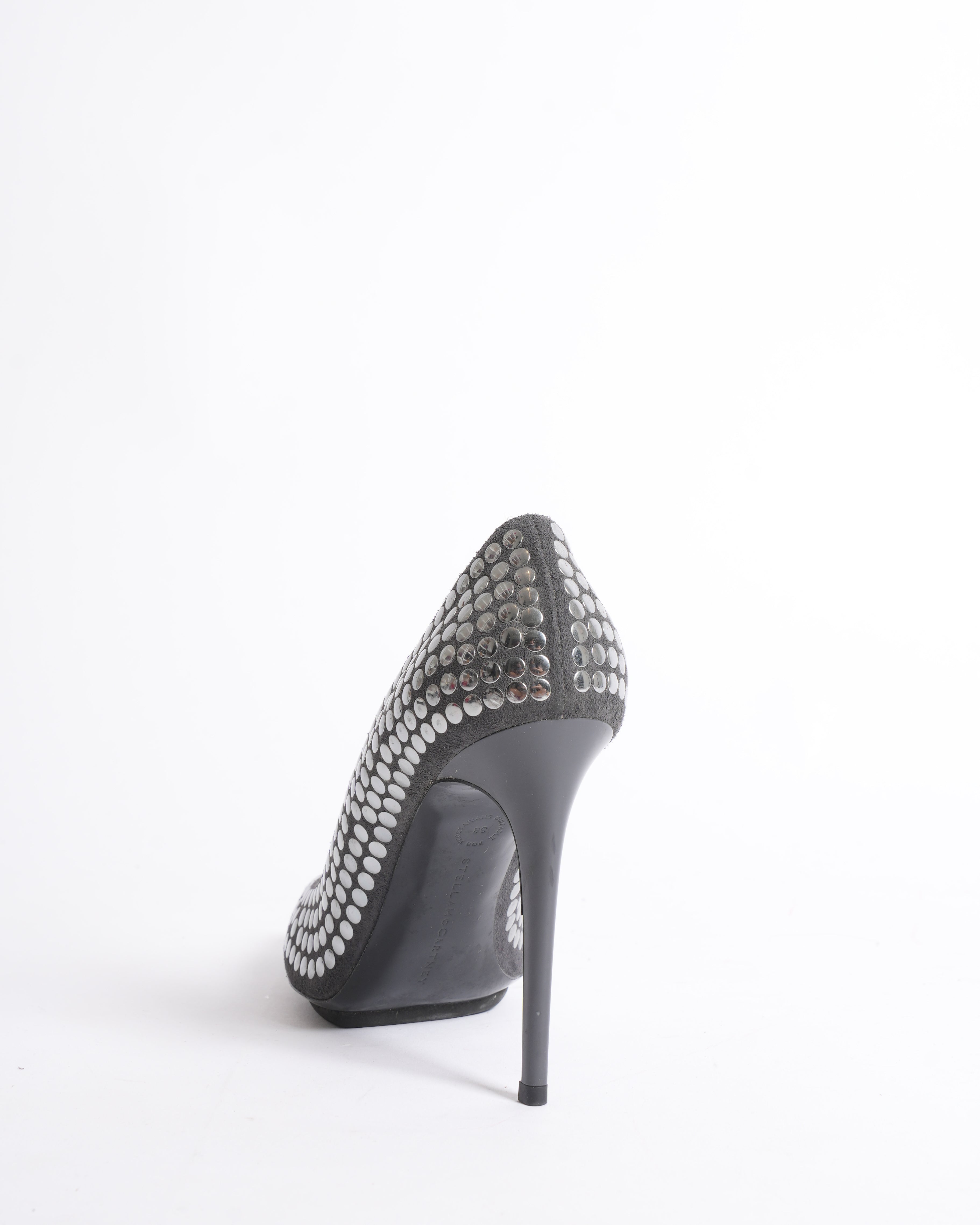 Stella McCartney metal studded heels