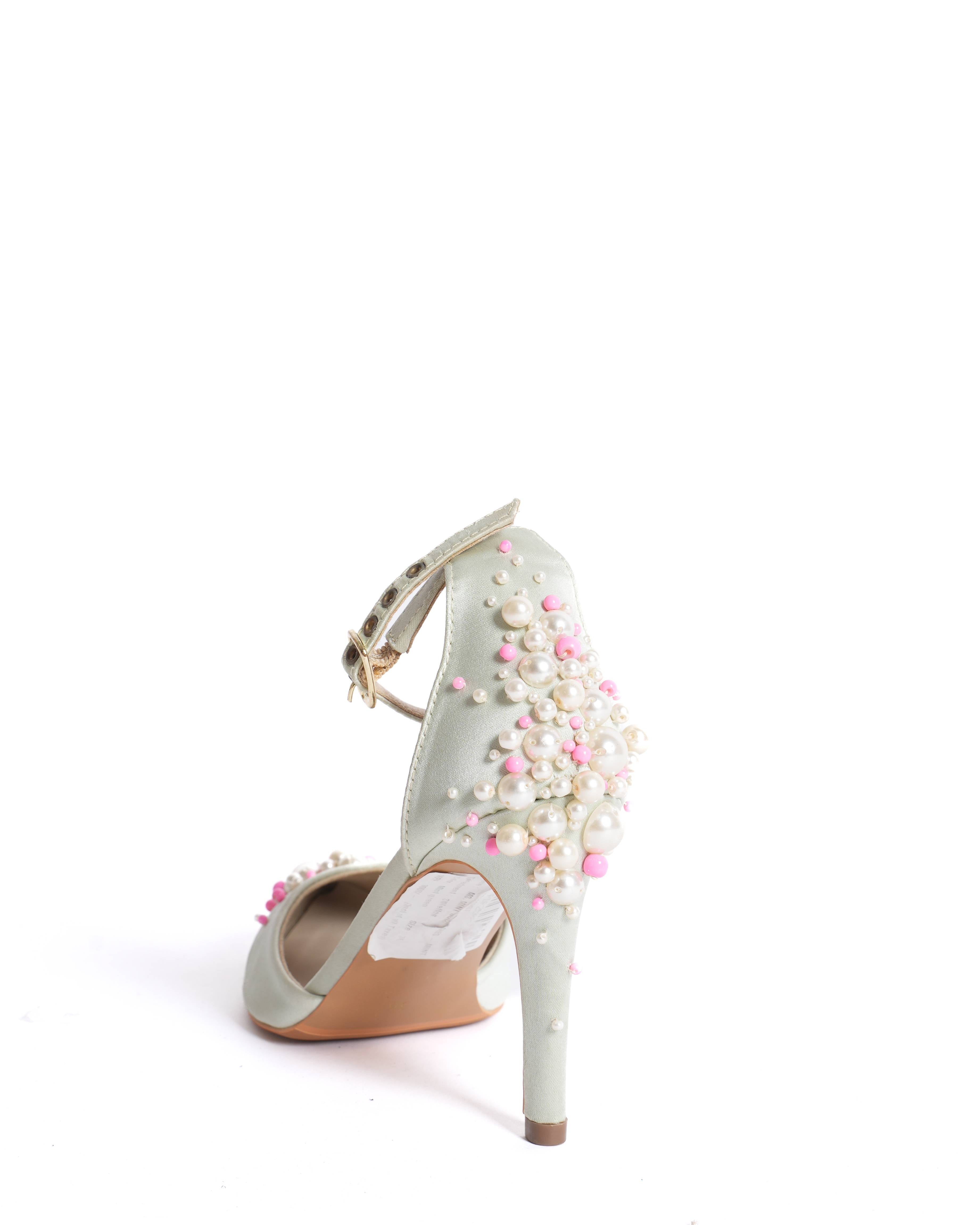 Papa don’t preach
Embellished Stilettos Heeled Shoes