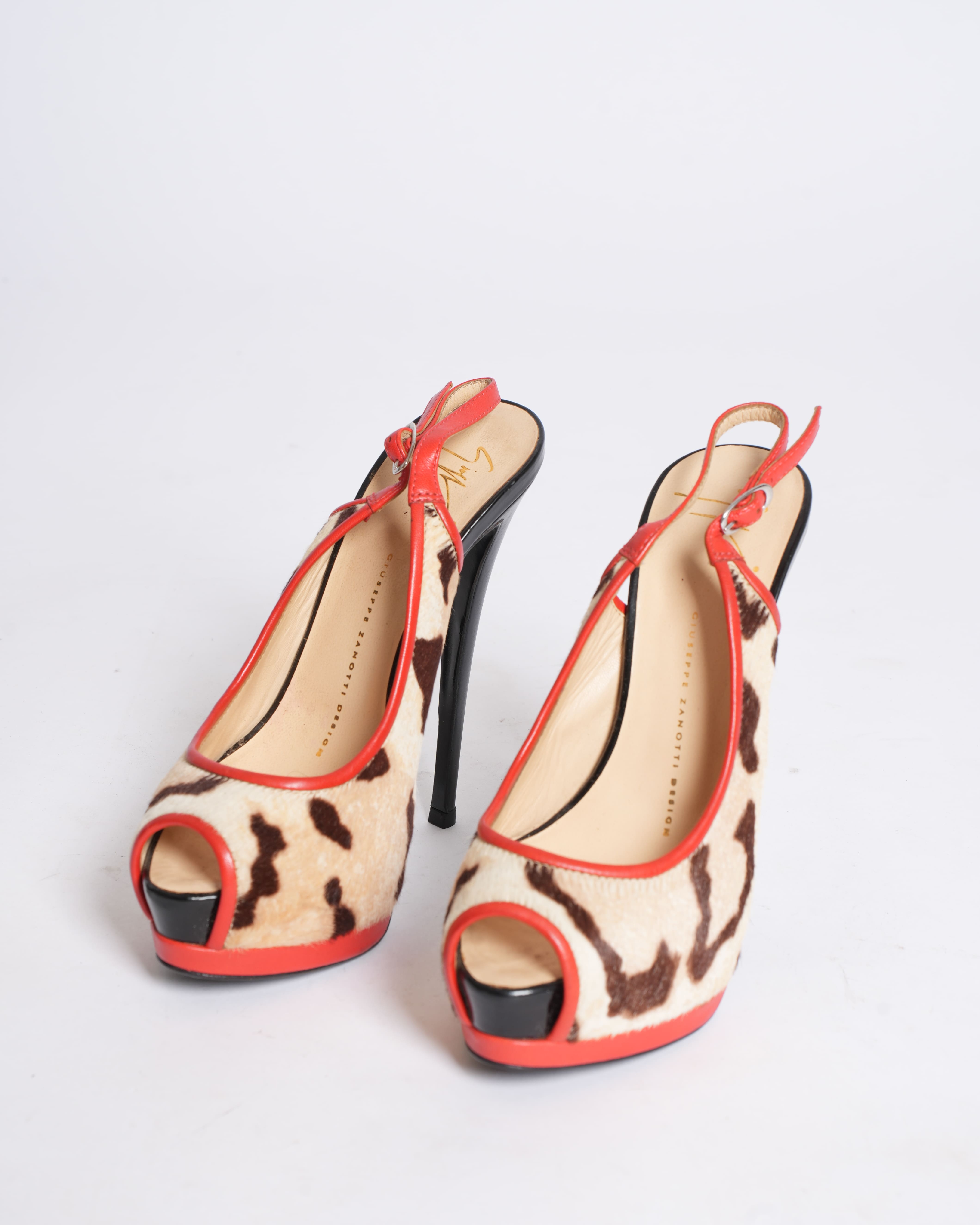 Giuseppe Zanotti Leopard Print Heels