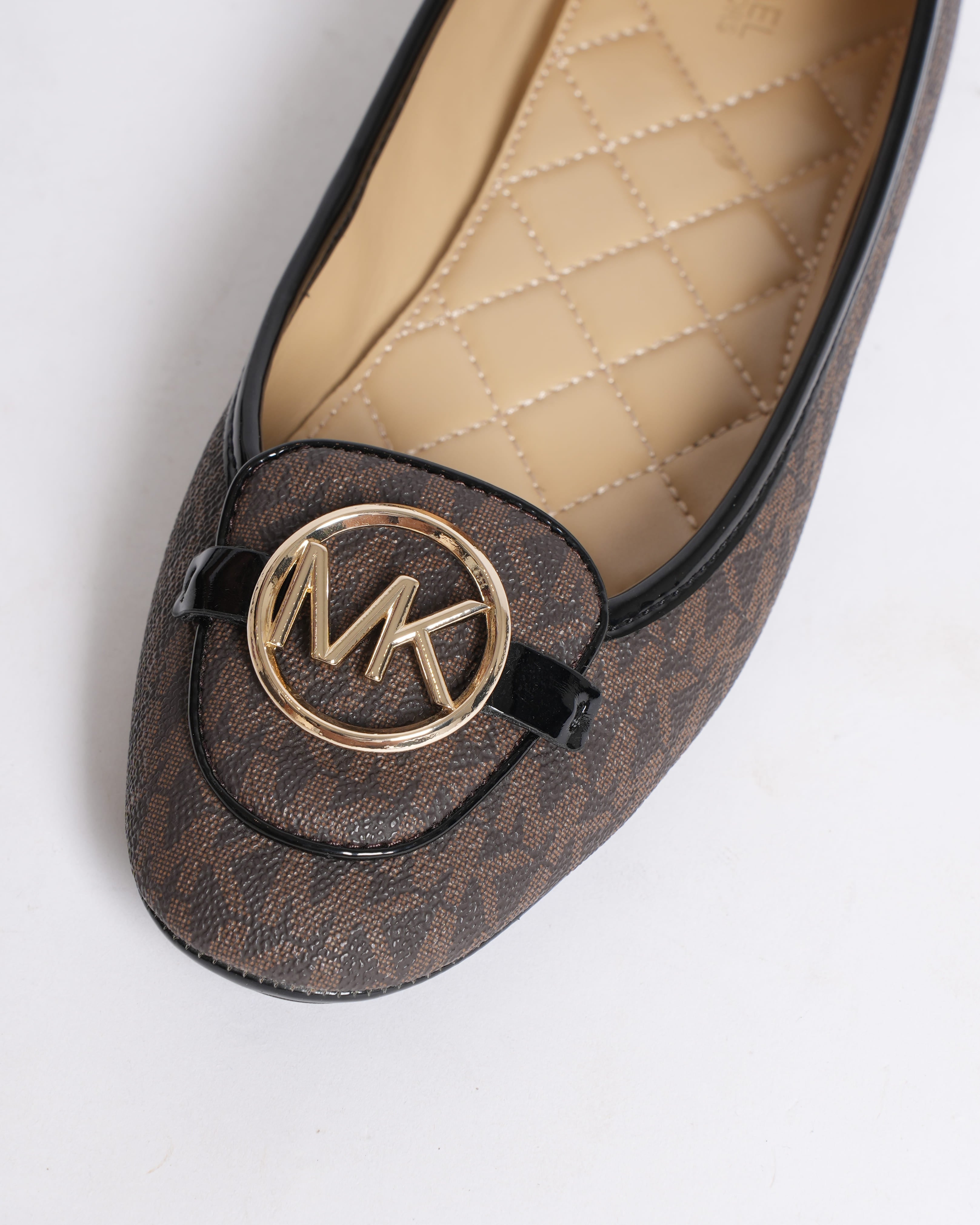 New Michael Kors Lillie Logo Moccasin