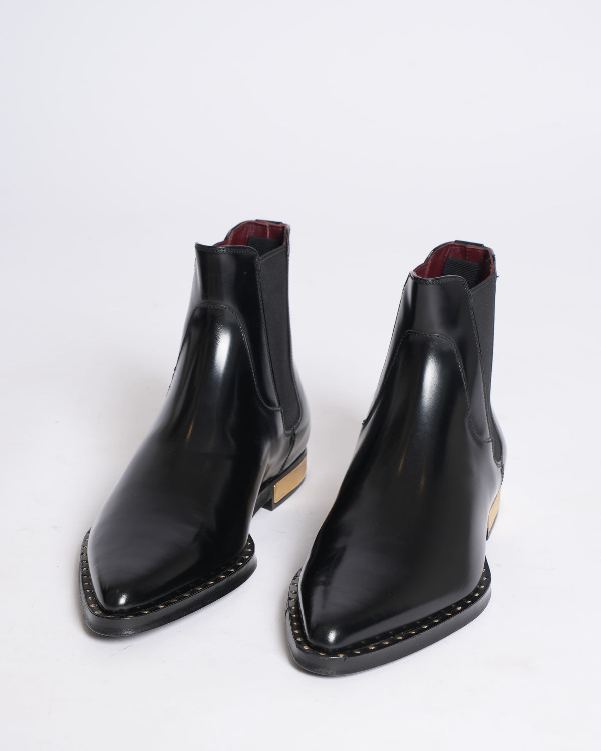 Dolce & Gabbana Black Chelsea Men Short Ankle Boots Men\'s Shoes Dolce & Gabbana Leather ankle boots | Men main image 3