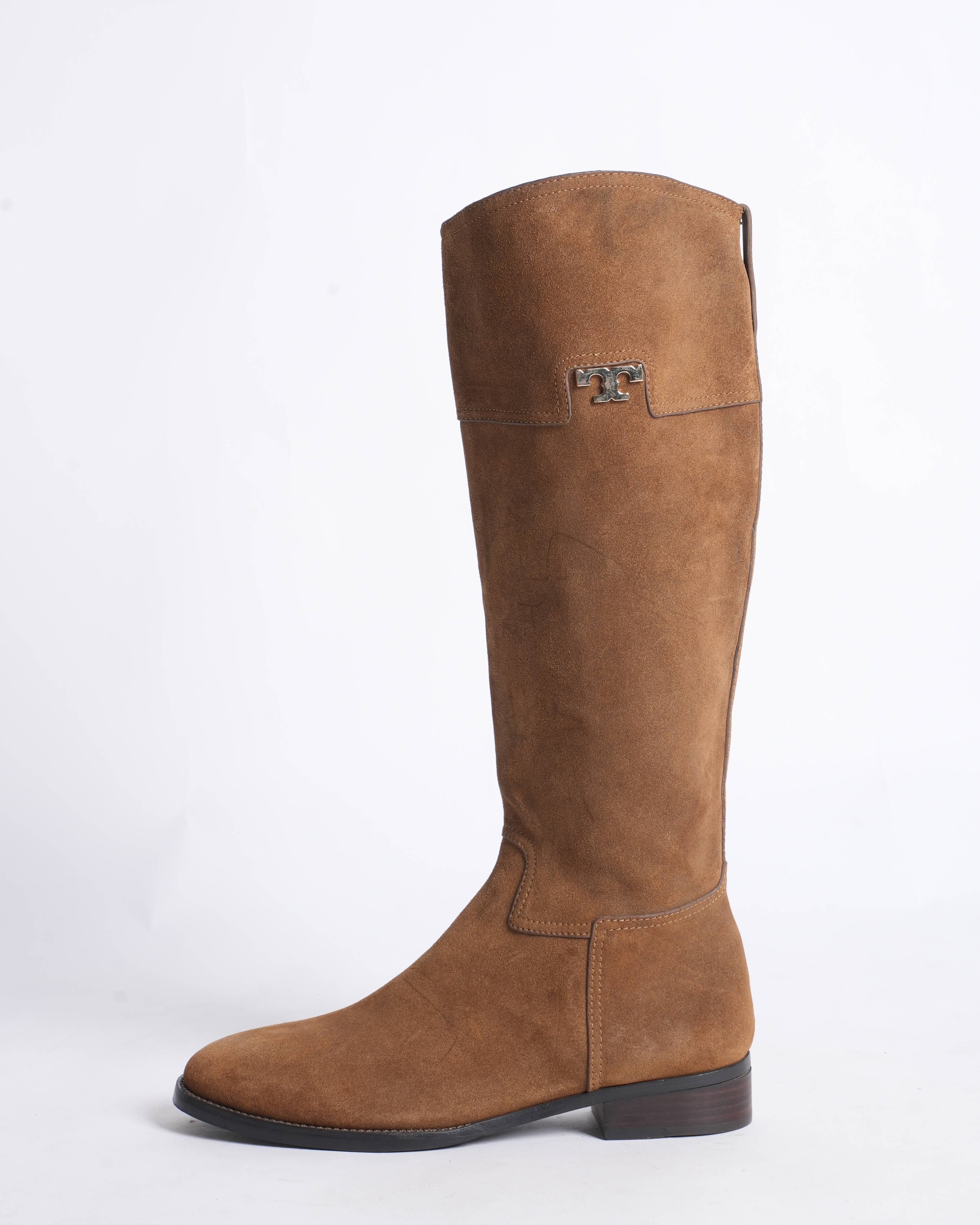 Tory Burch Suede tan boots