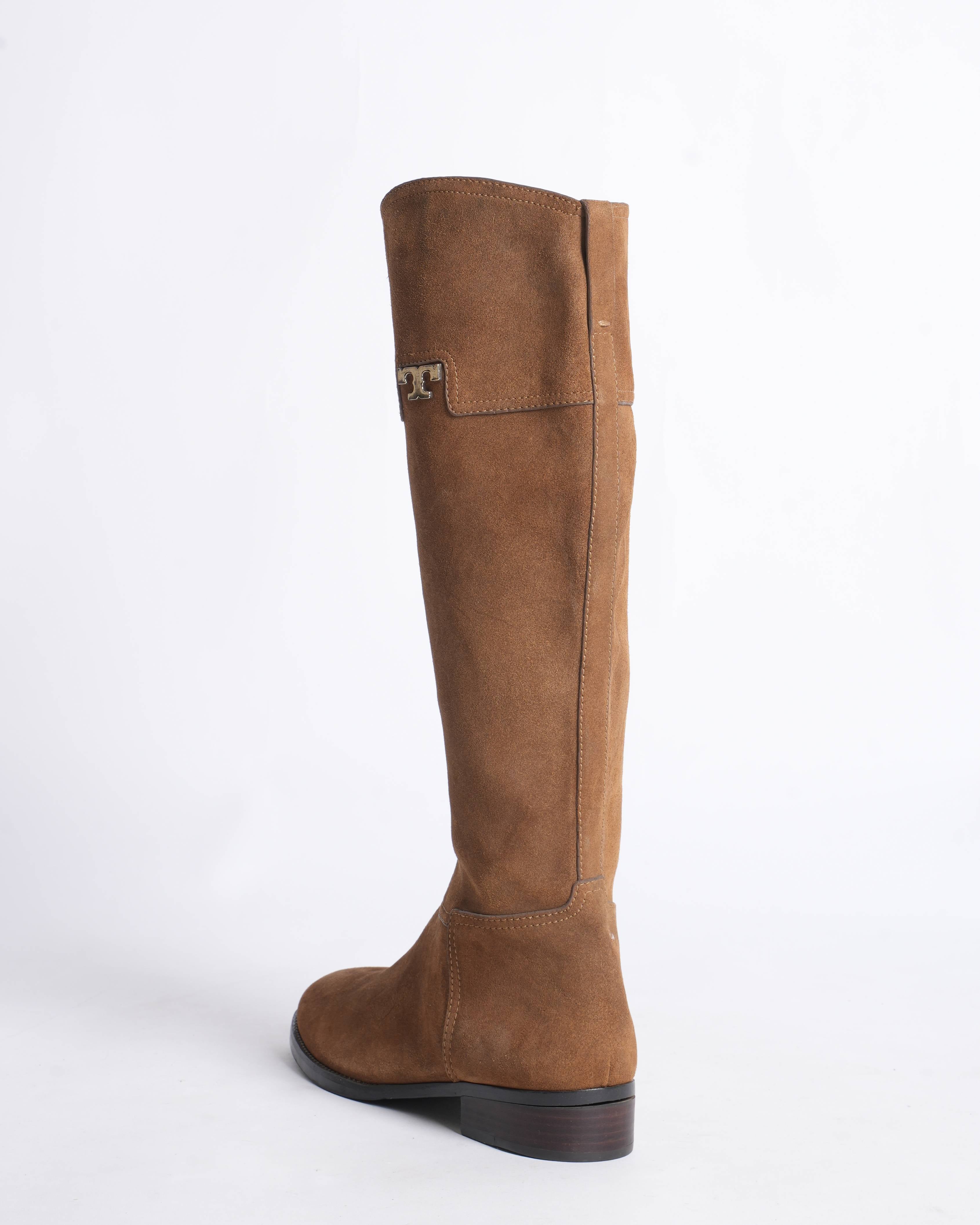 Tory Burch Suede tan boots