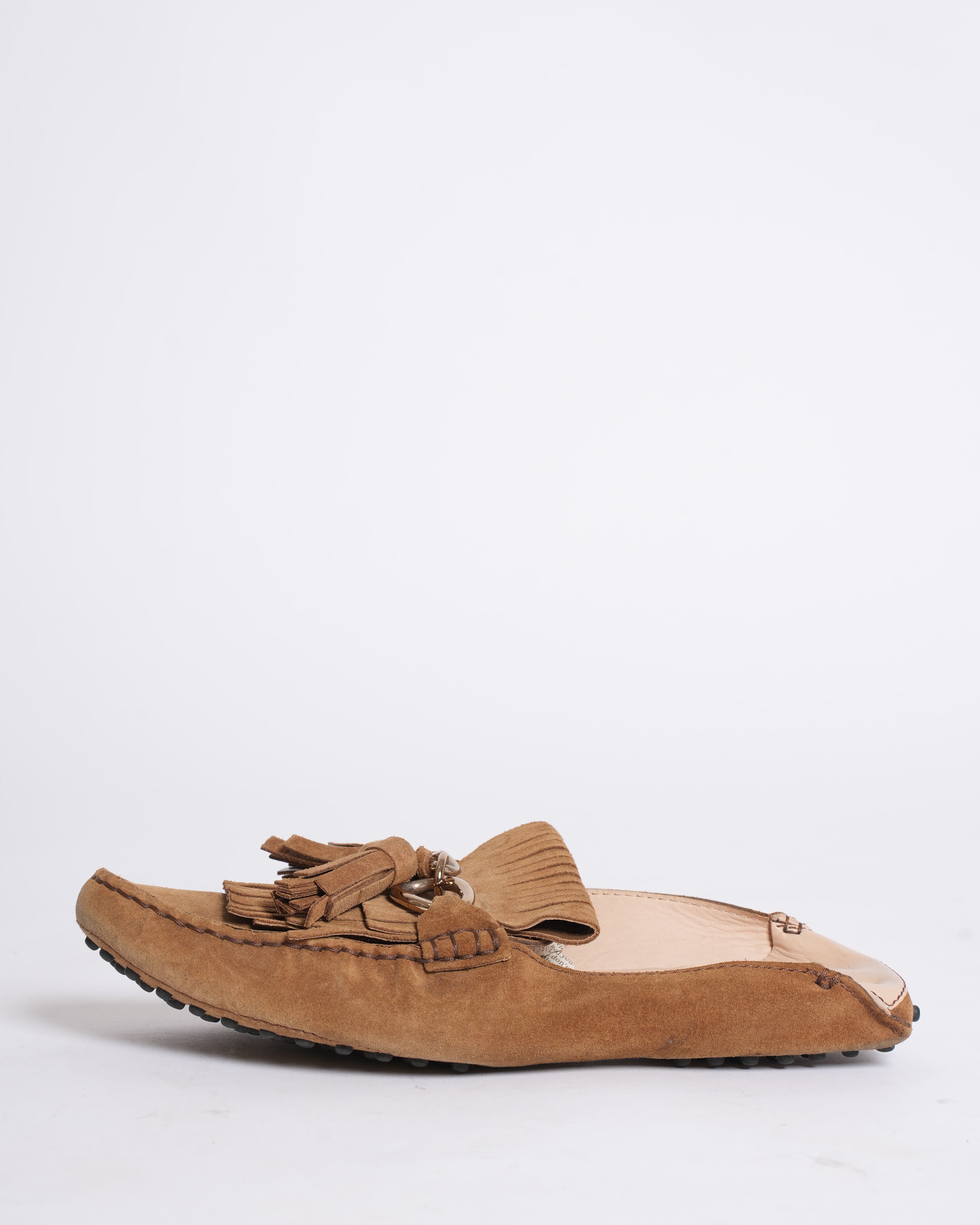 Tod's Suede Women's Slip-On Loafers