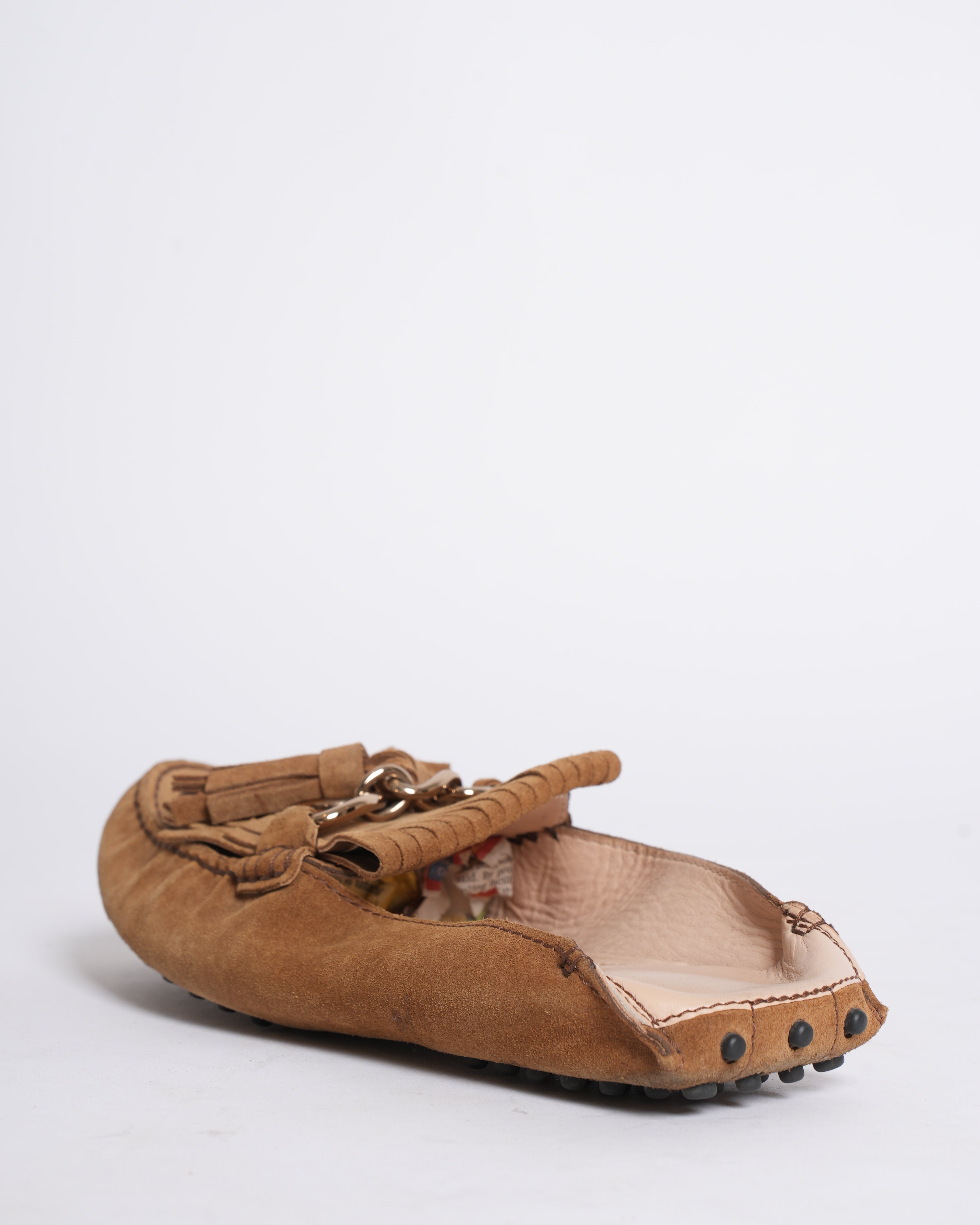 Tod's Suede Women's Slip-On Loafers