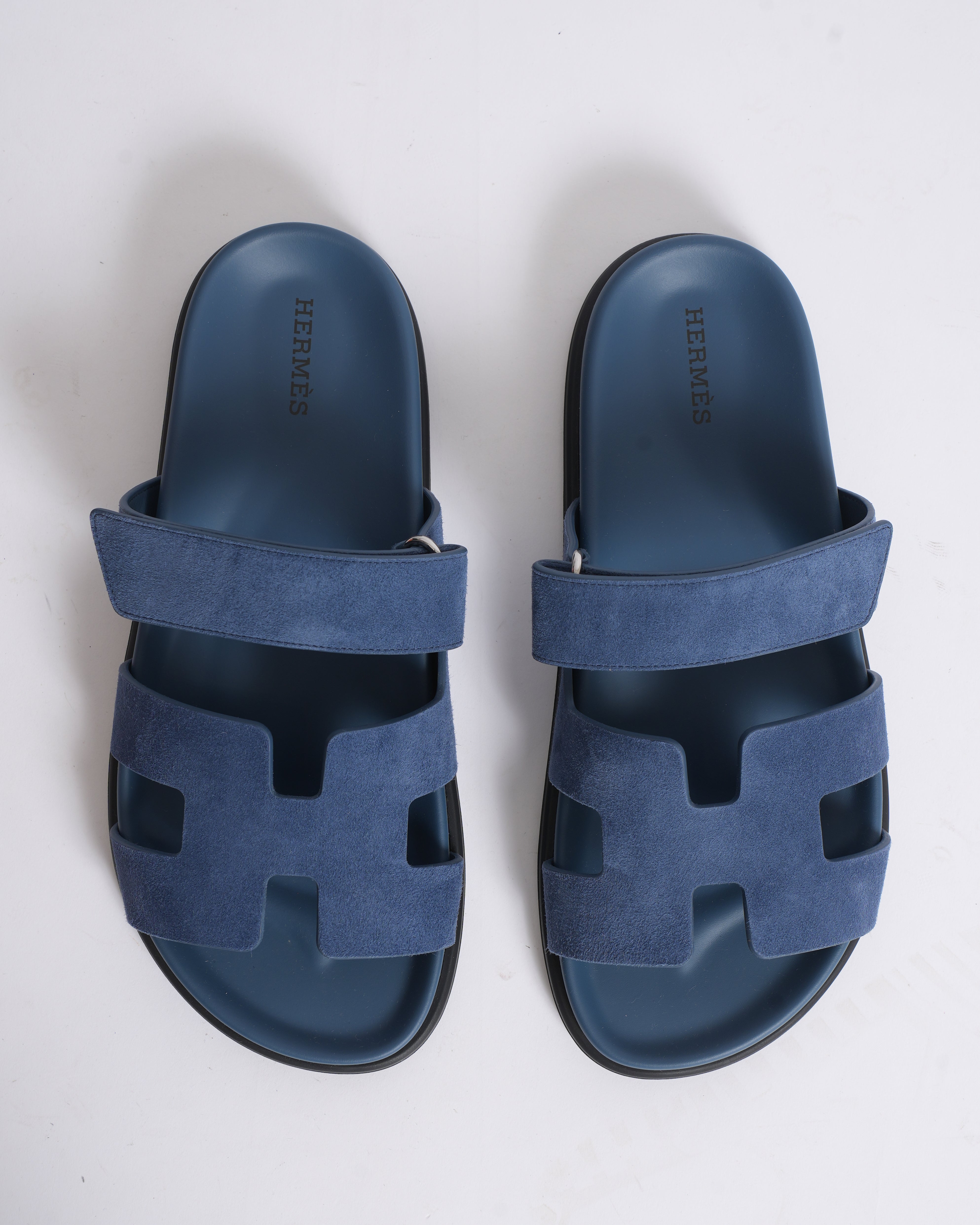 New Hermes Chypre Women's Sandals In Suede