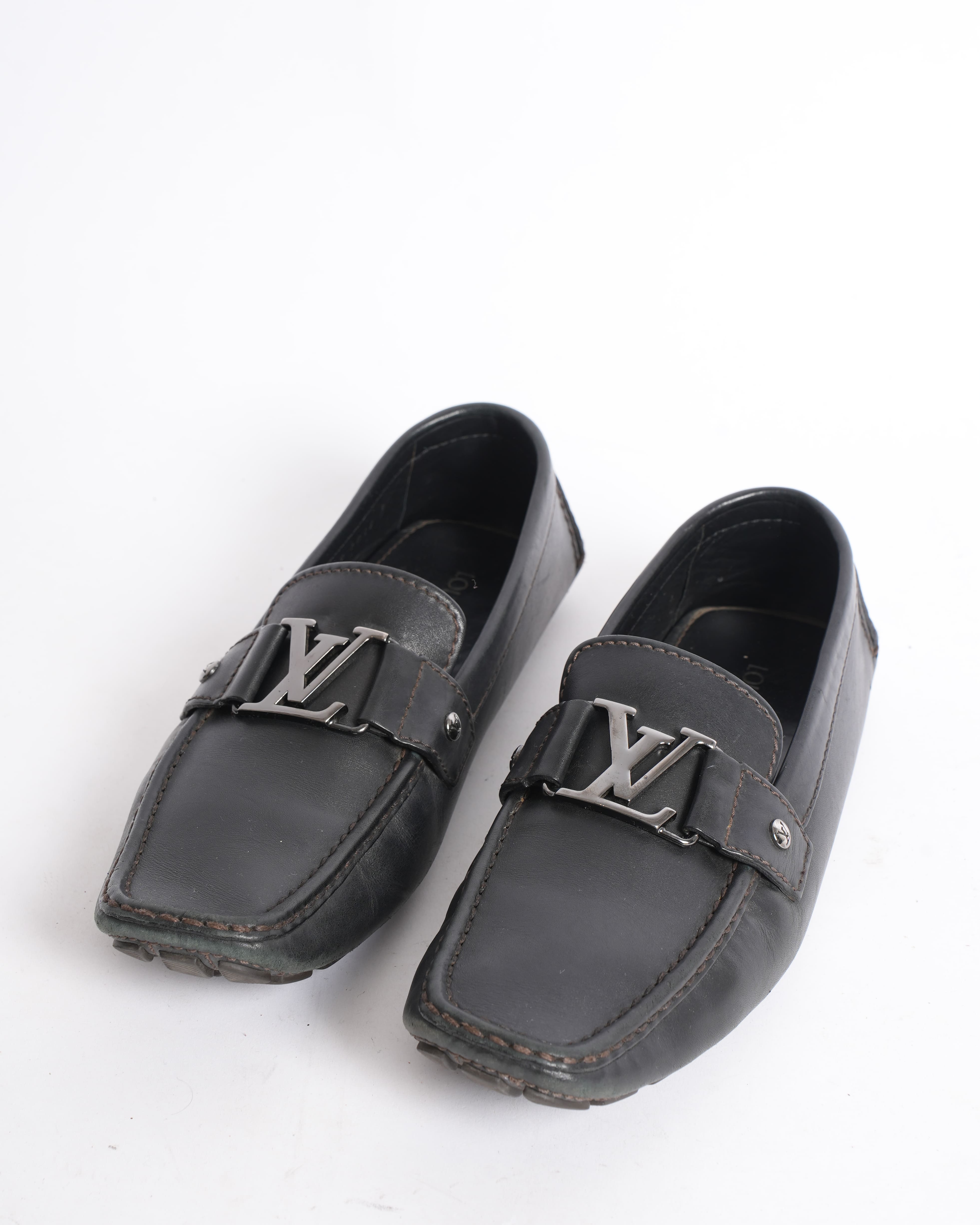 Louis Vuitton Monte Carlo Leather Loafers