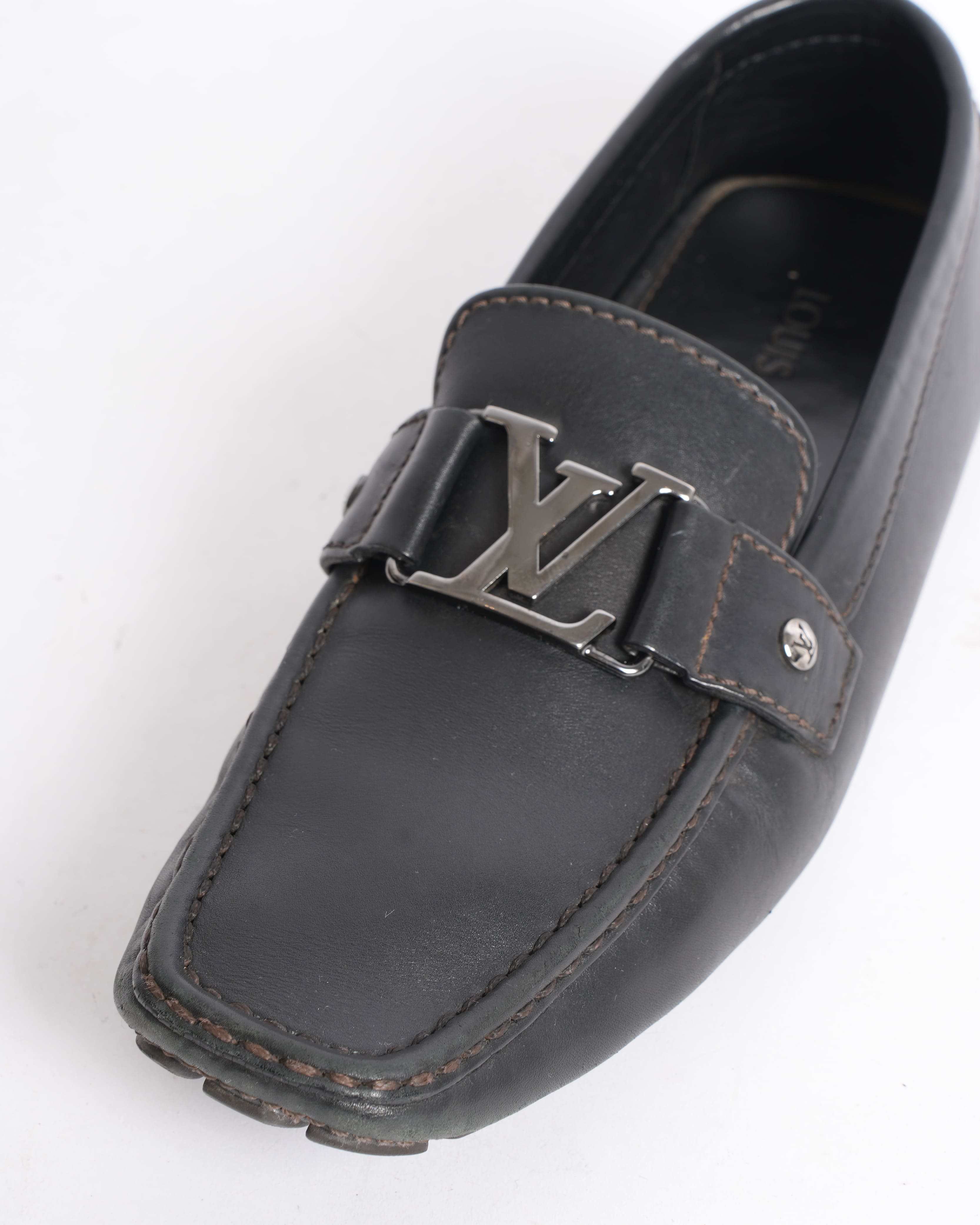 Louis Vuitton Monte Carlo Leather Loafers