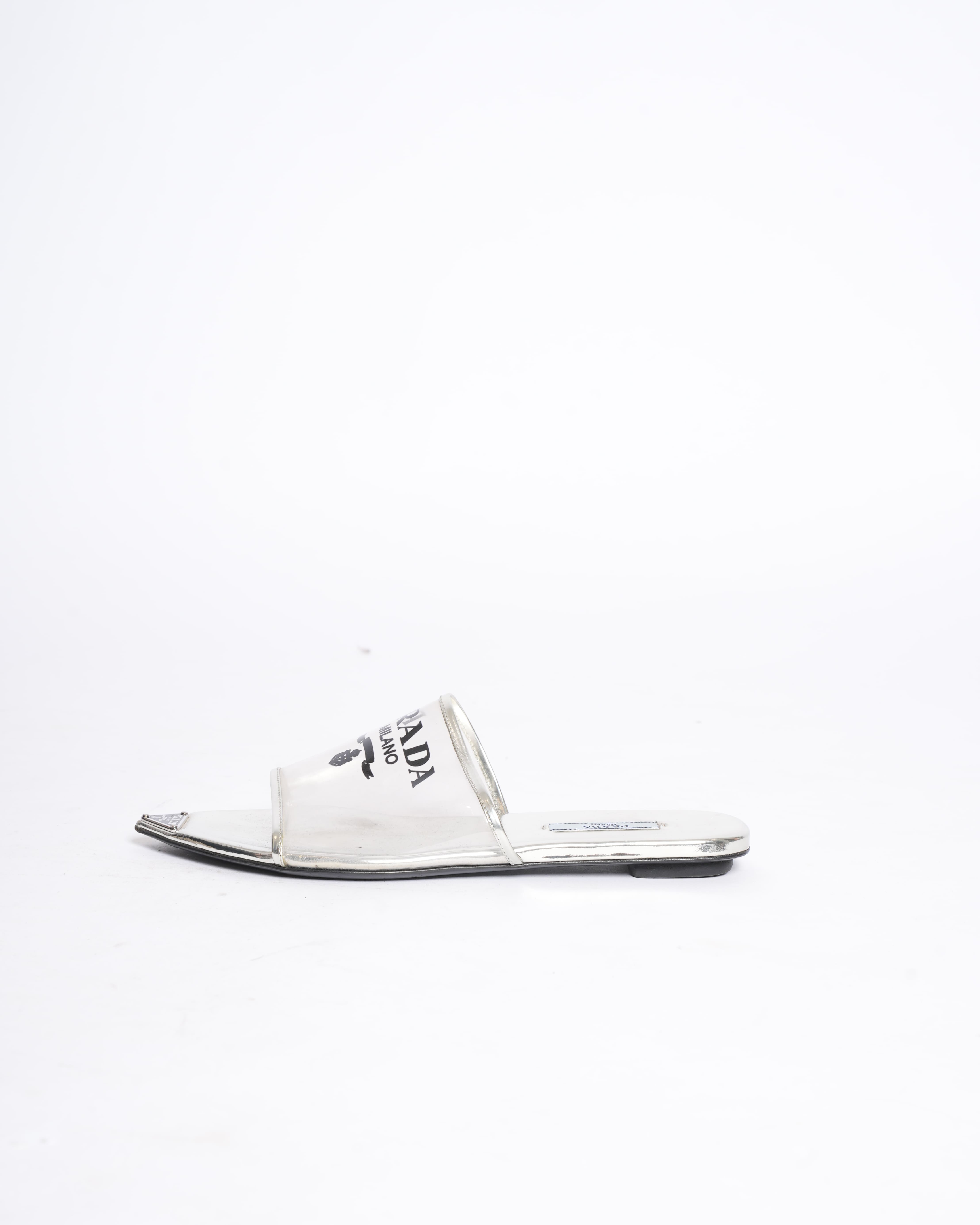 Prada Plexiglass Slides