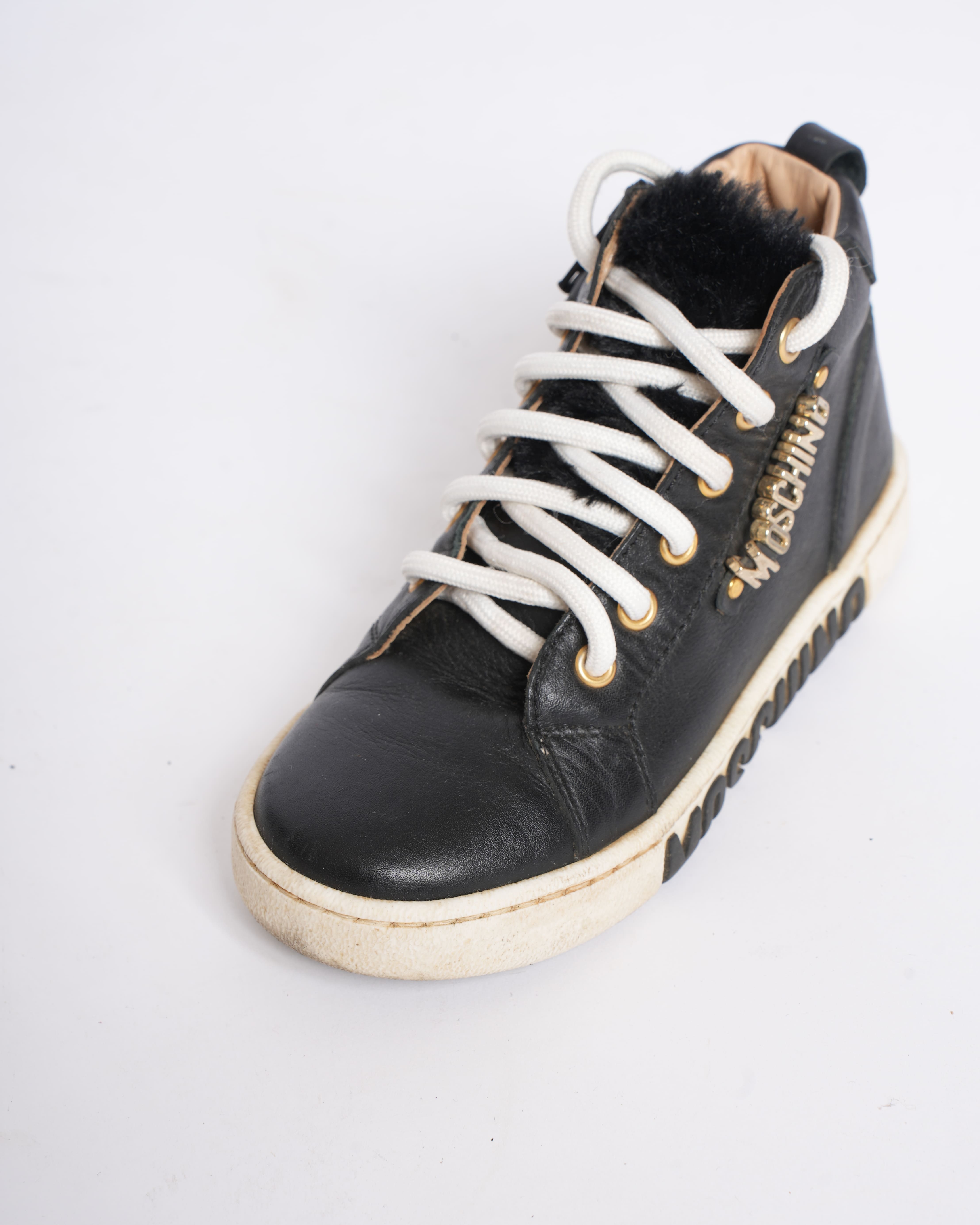 Moschino Boys High-Top Sneakers