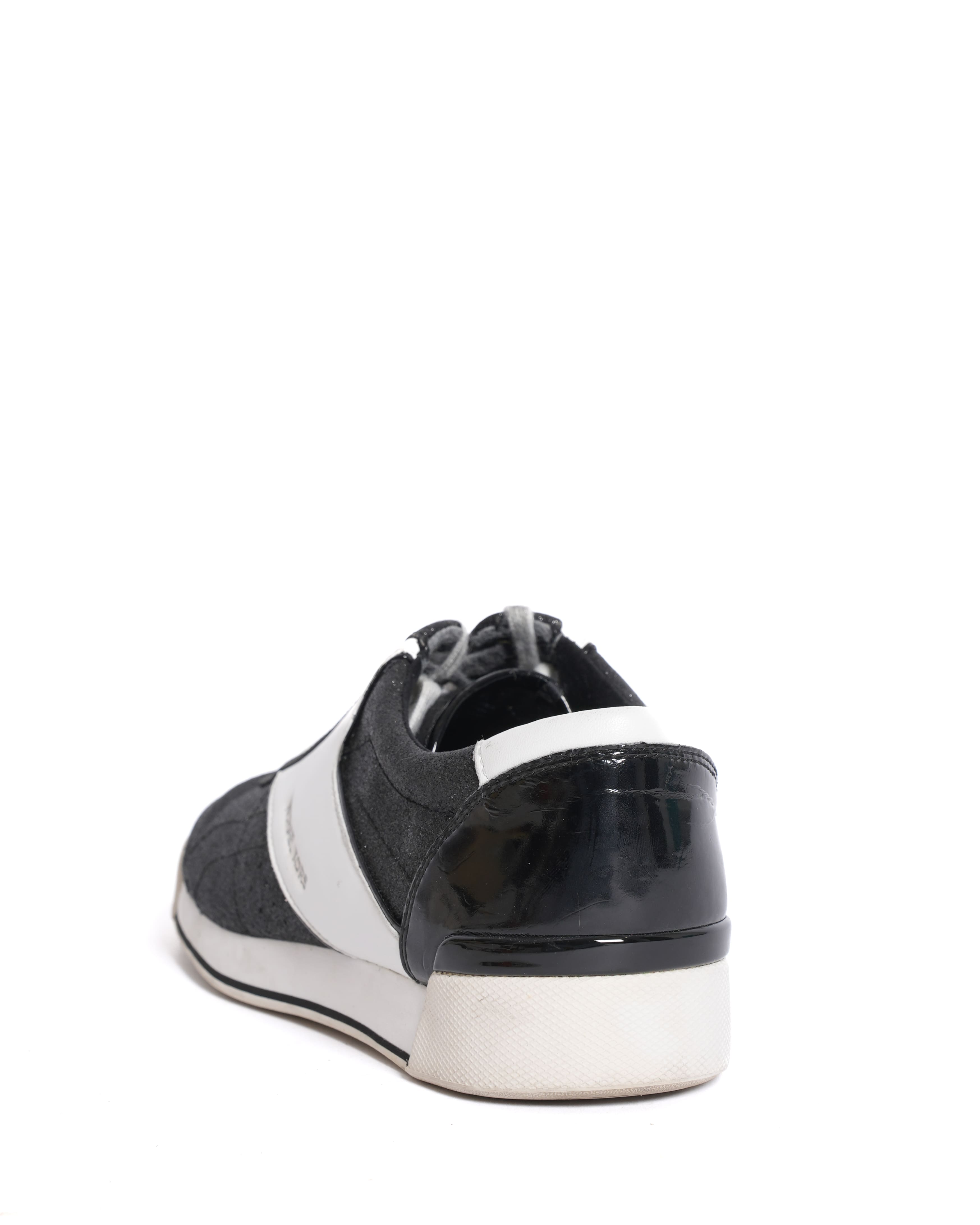 Michael Kors Women's Black Leather Trainers