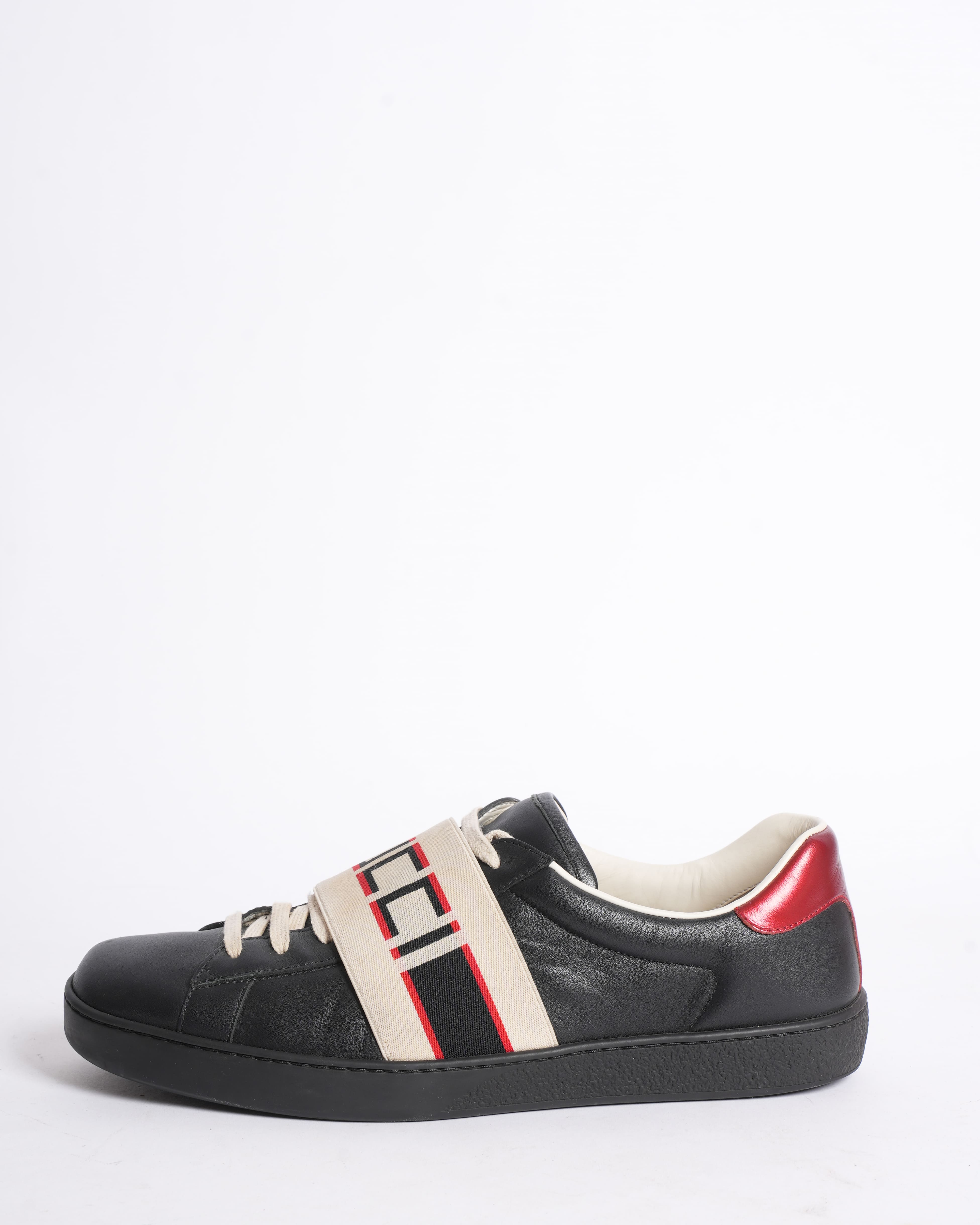 Gucci Men's Ace Gucci Stripe Trainers
