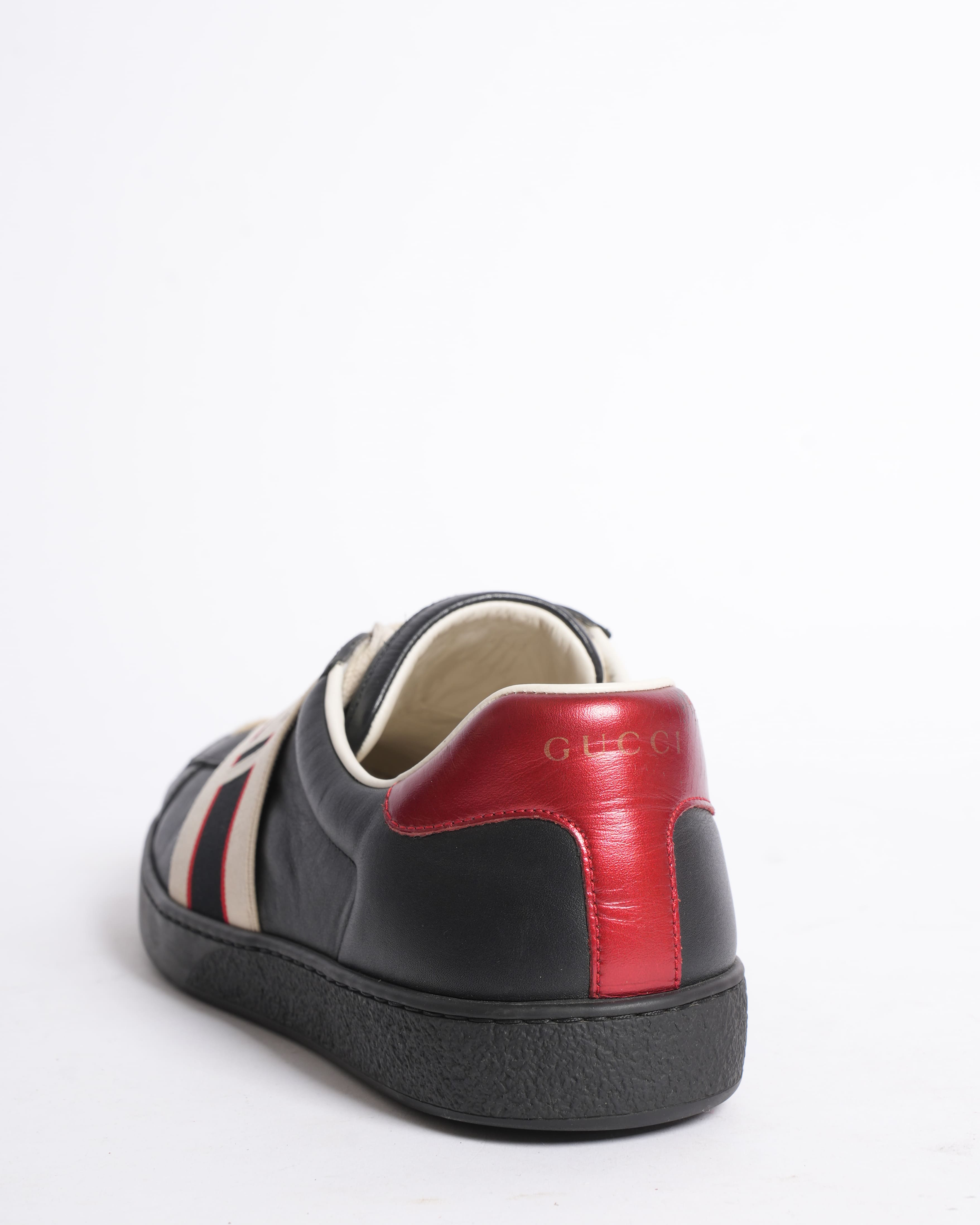 Gucci Men's Ace Gucci Stripe Trainers