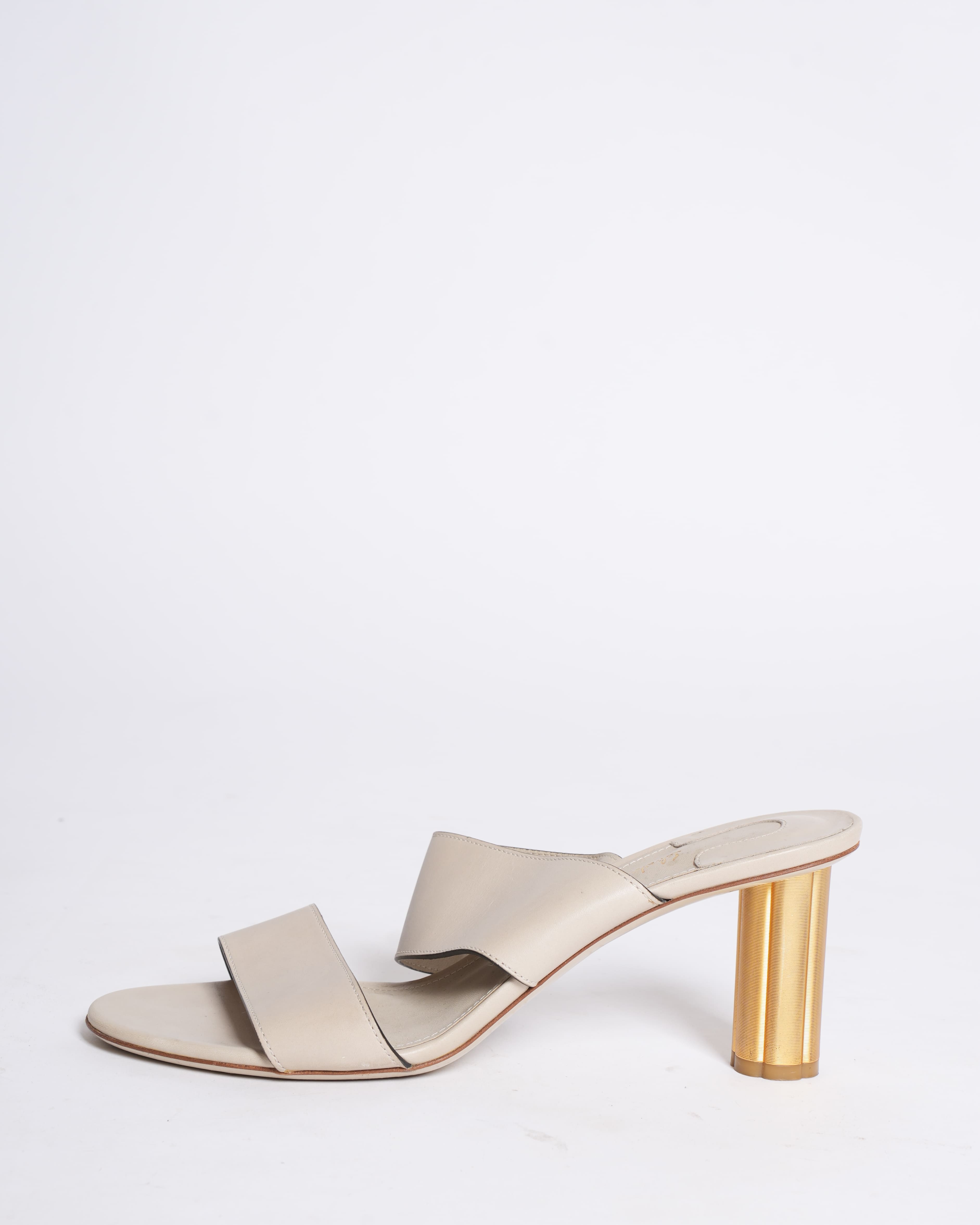 Salvatore Ferragamo Thick Strap Block Heels