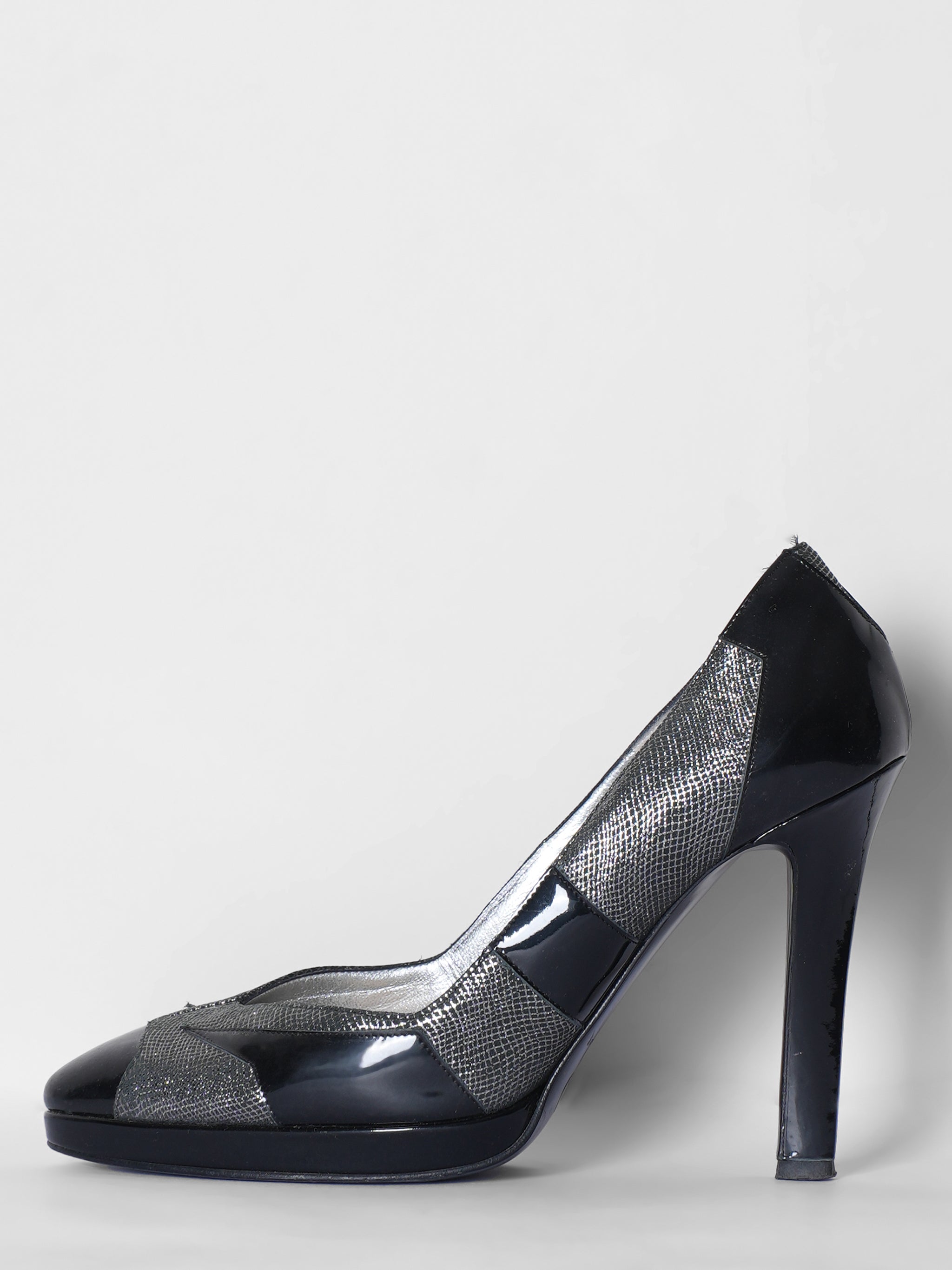 Chanel Glitter Heels