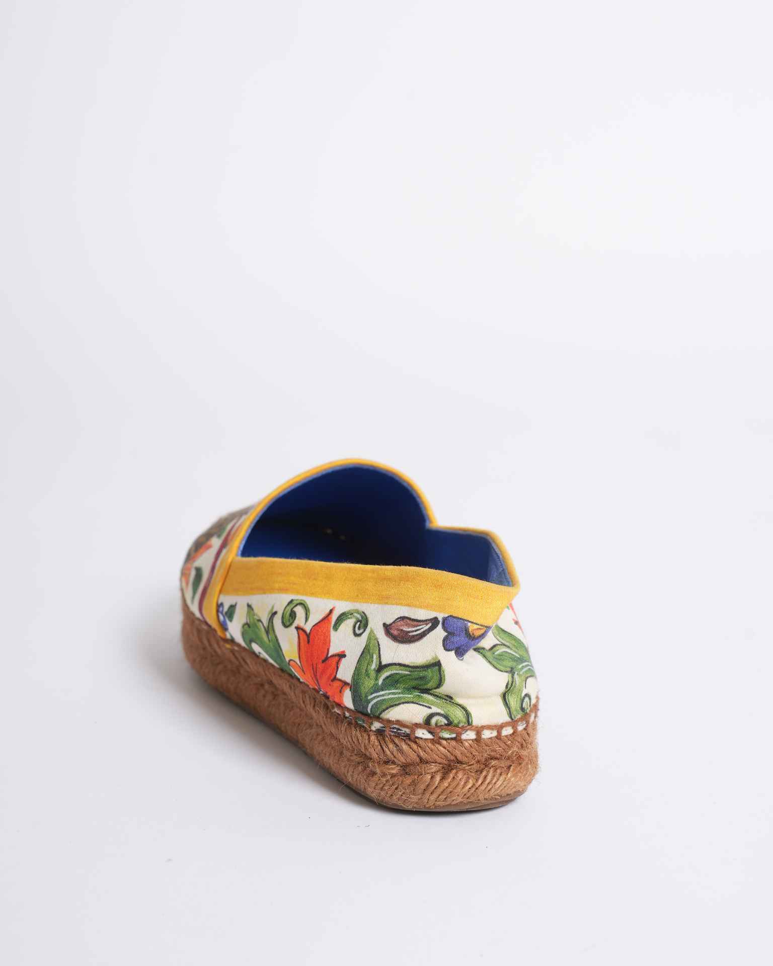 Dolce & Gabbana Leopard Floral Espadrilles
