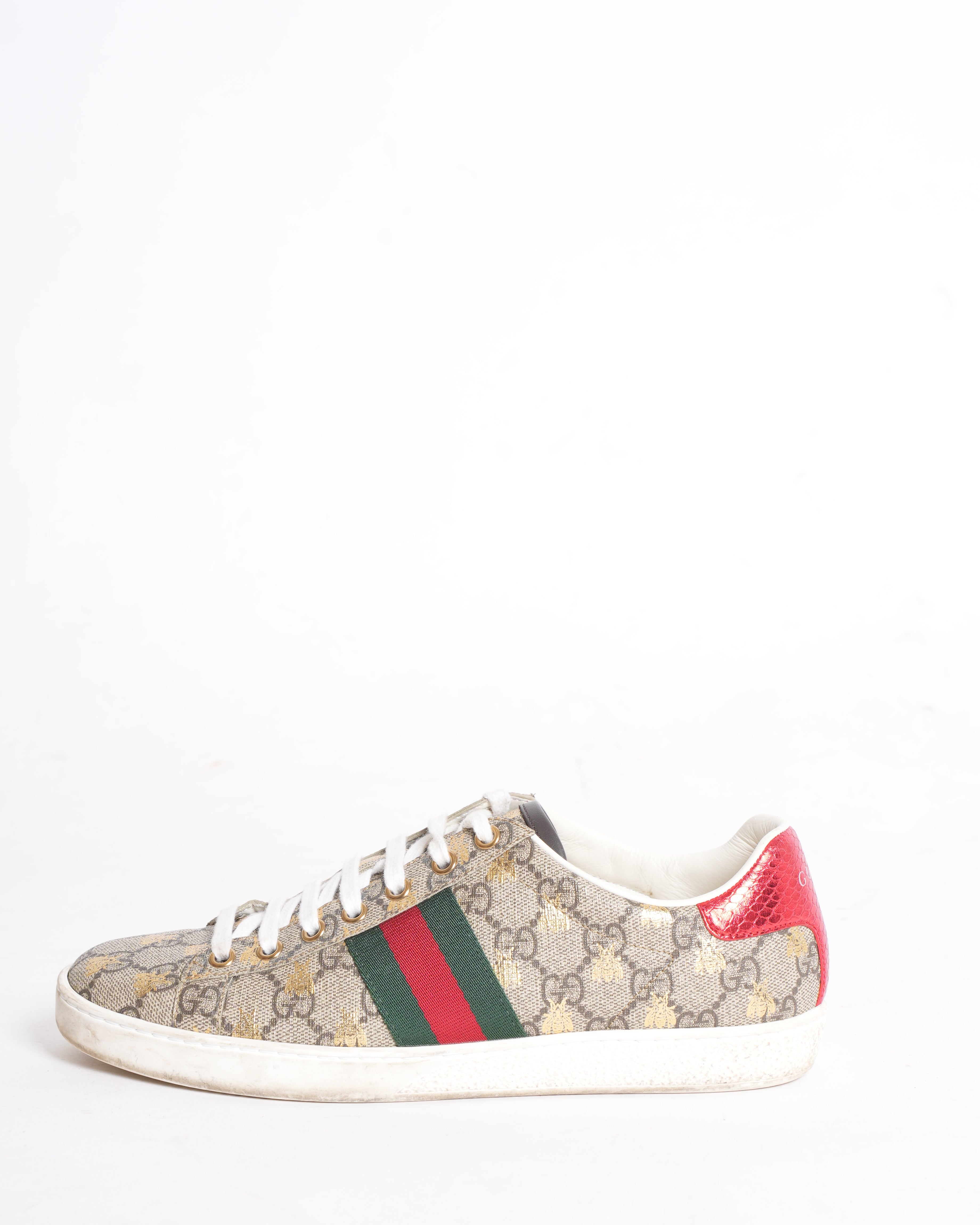 Gucci Ace GG Supreme lace up Shoes