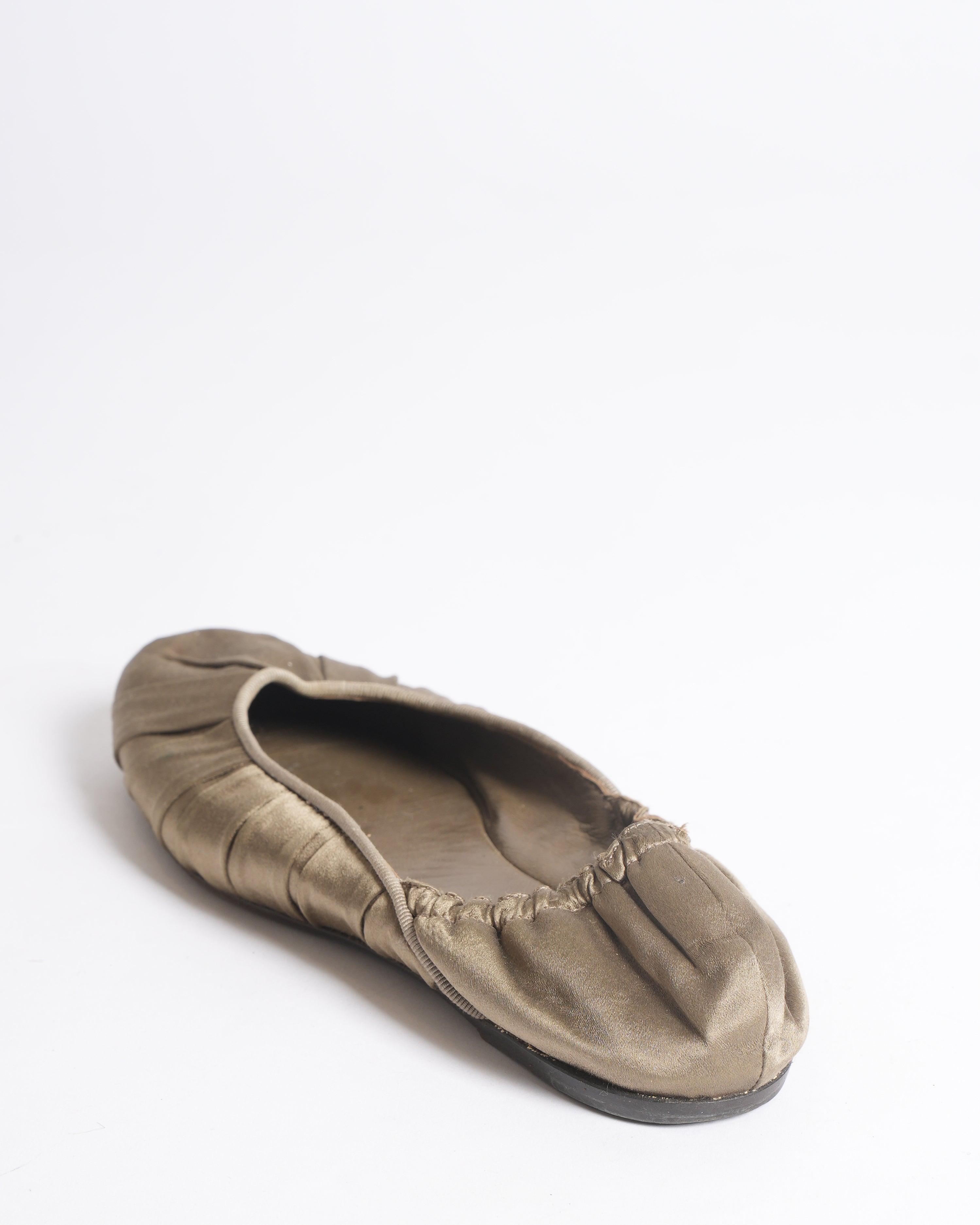 Bottega Veneta Ballet Flats in Champagne Shade