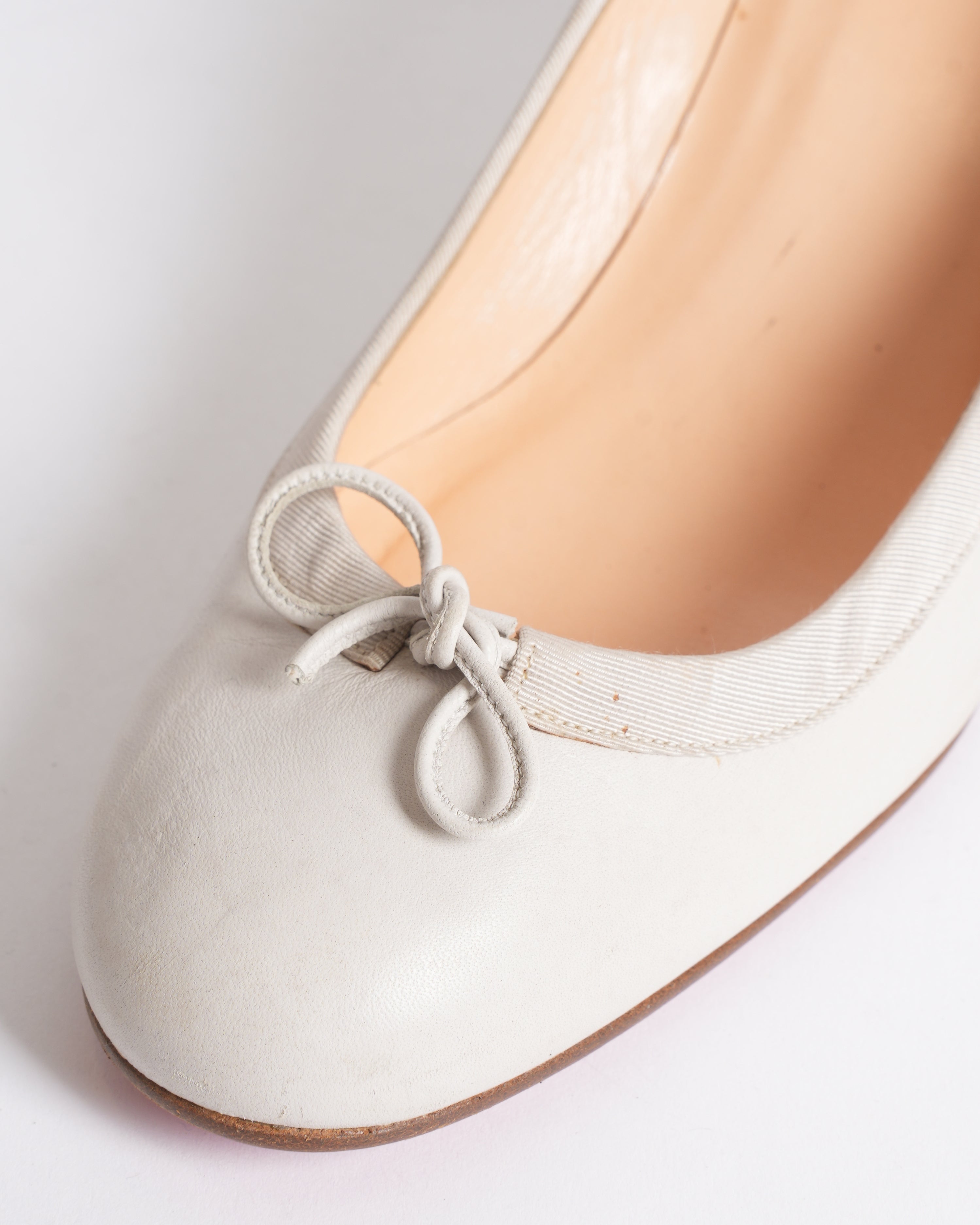 Christian Louboutin Wedges in White